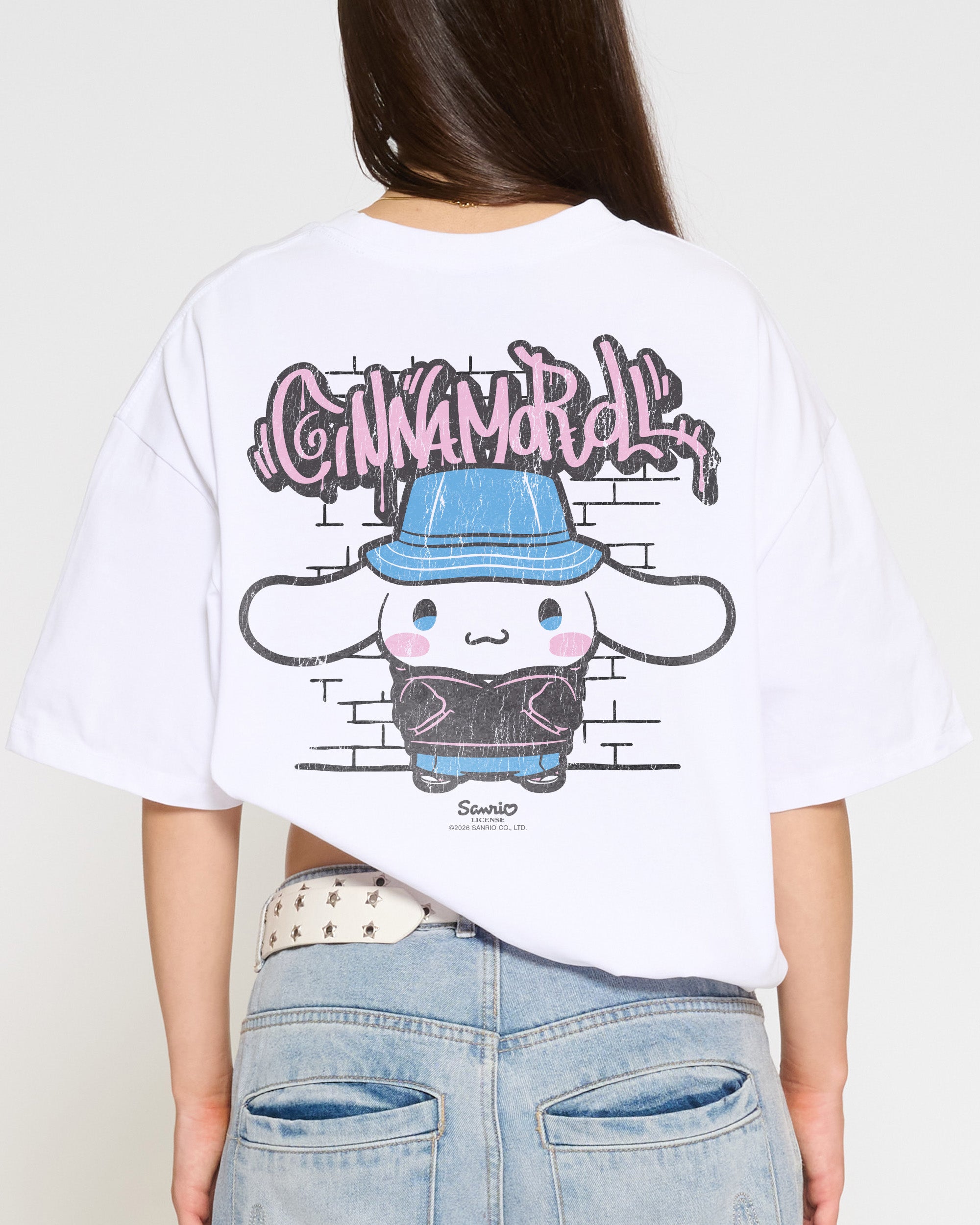 Cinnamoroll Street Oversized Tee – view 3
