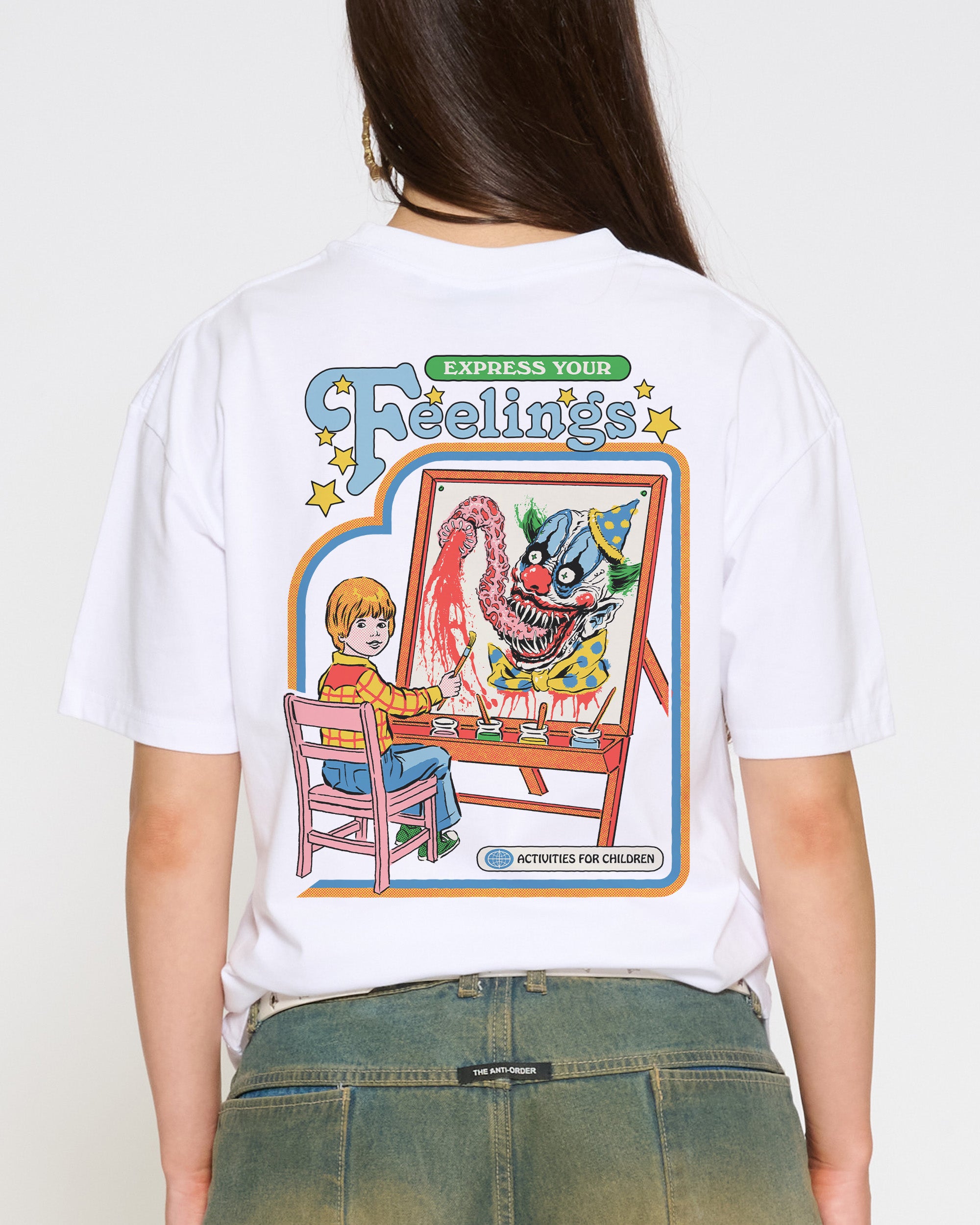 Express Your Feelings Front and Back T-Shirt – view 2
