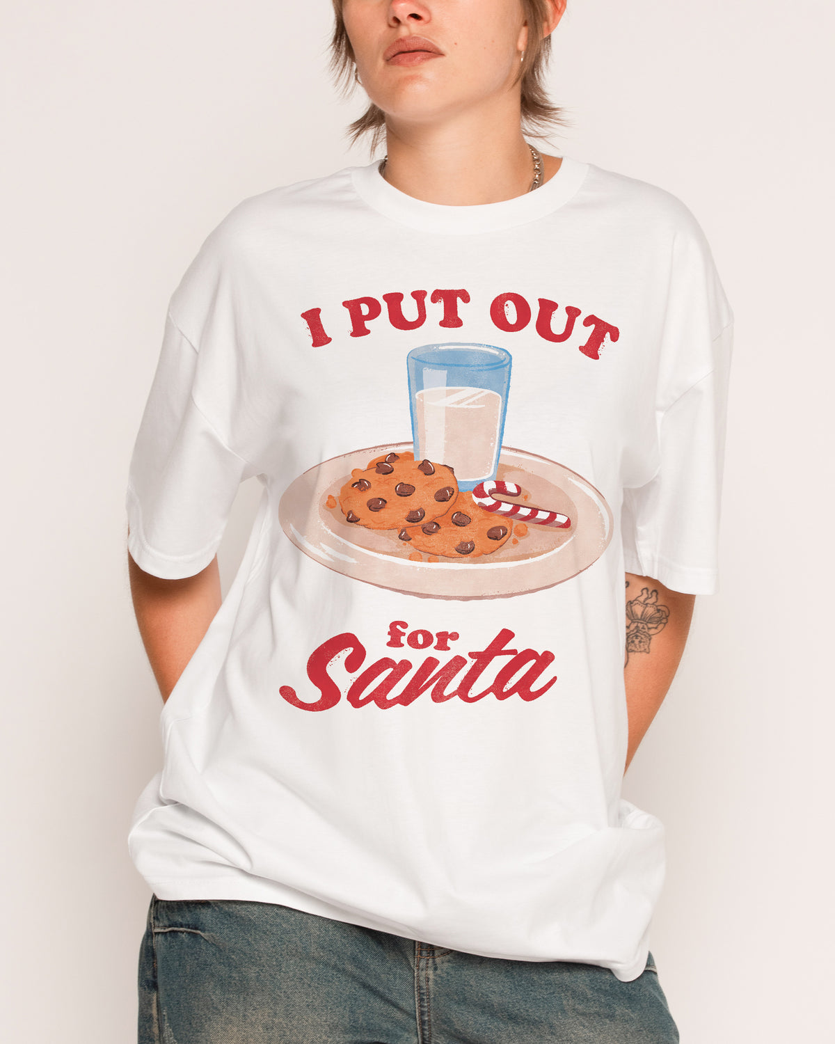 I Put Out for Santa T-Shirt Threadheads Australia Online