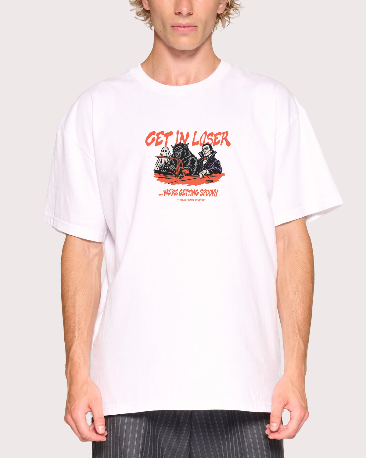 Get in Loser White T-Shirt