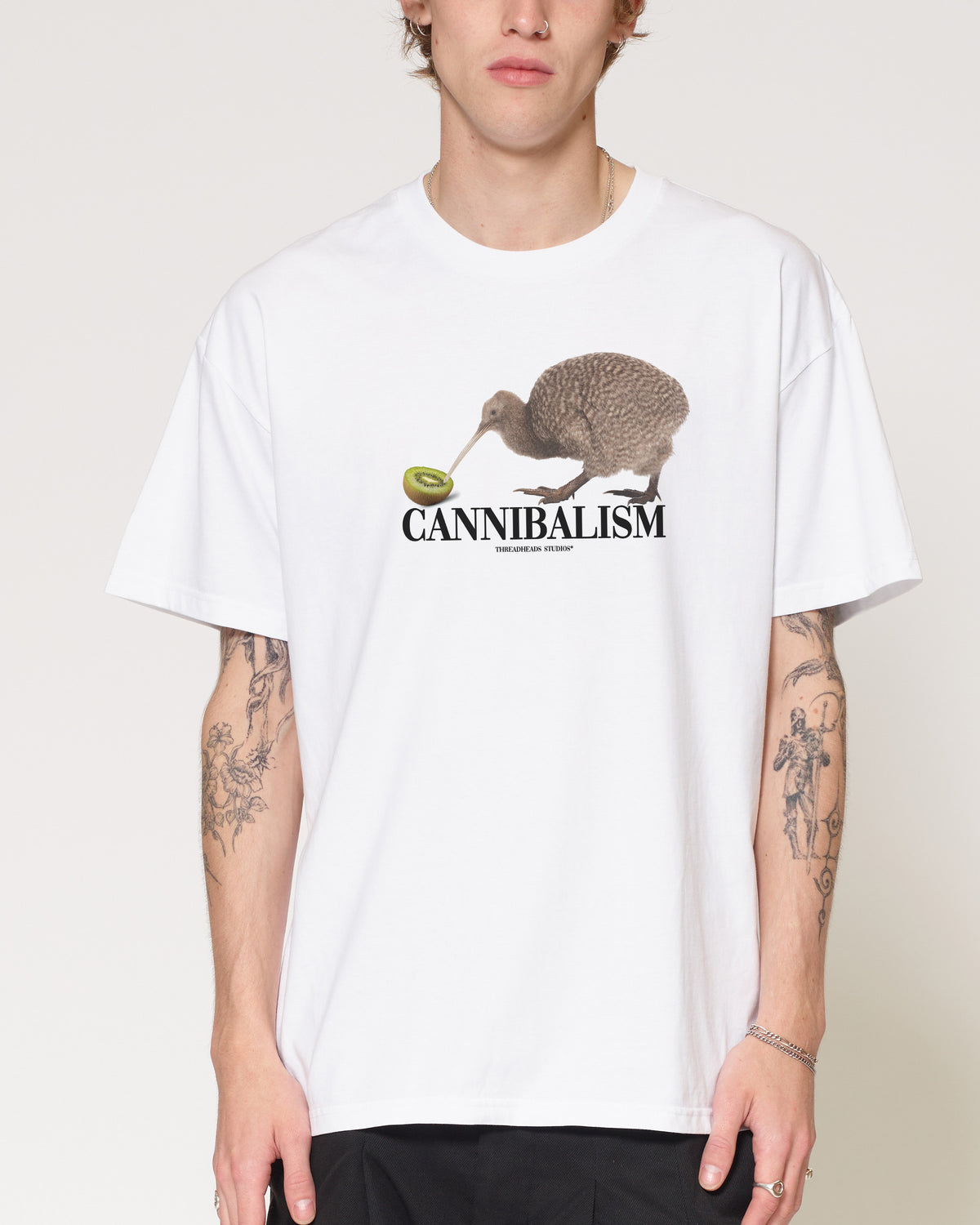 Cannibalism White T-Shirt