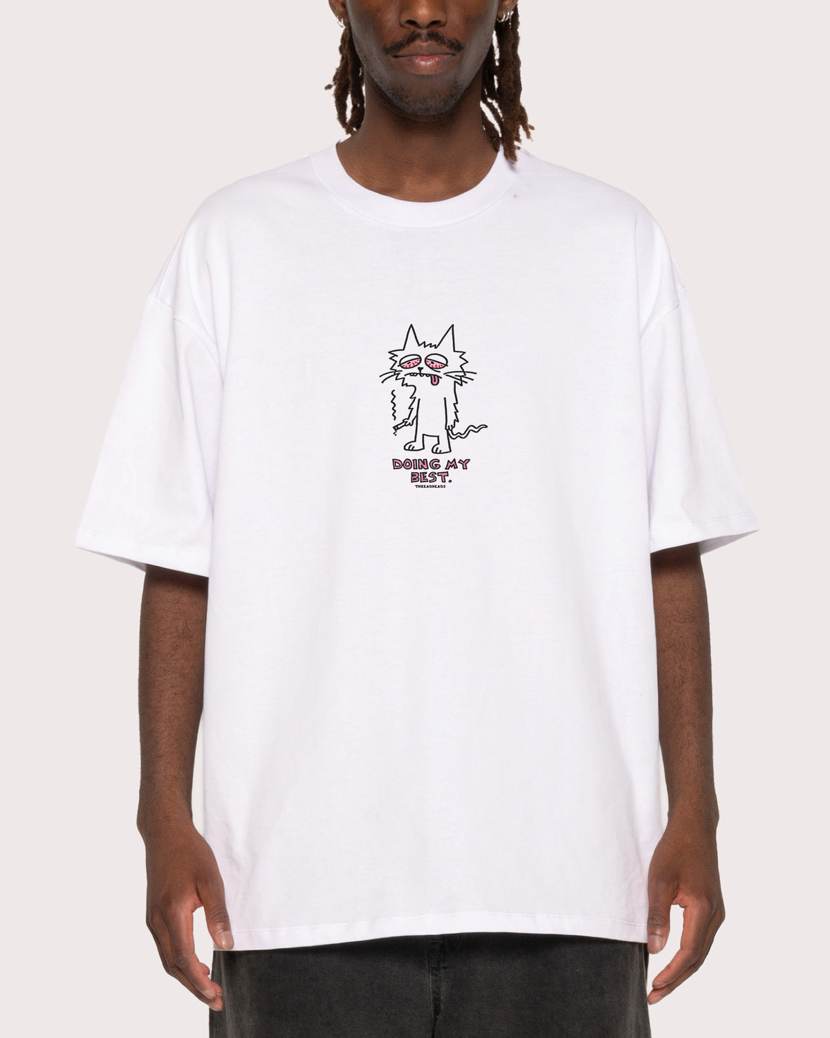 Doing My Best White T-Shirt