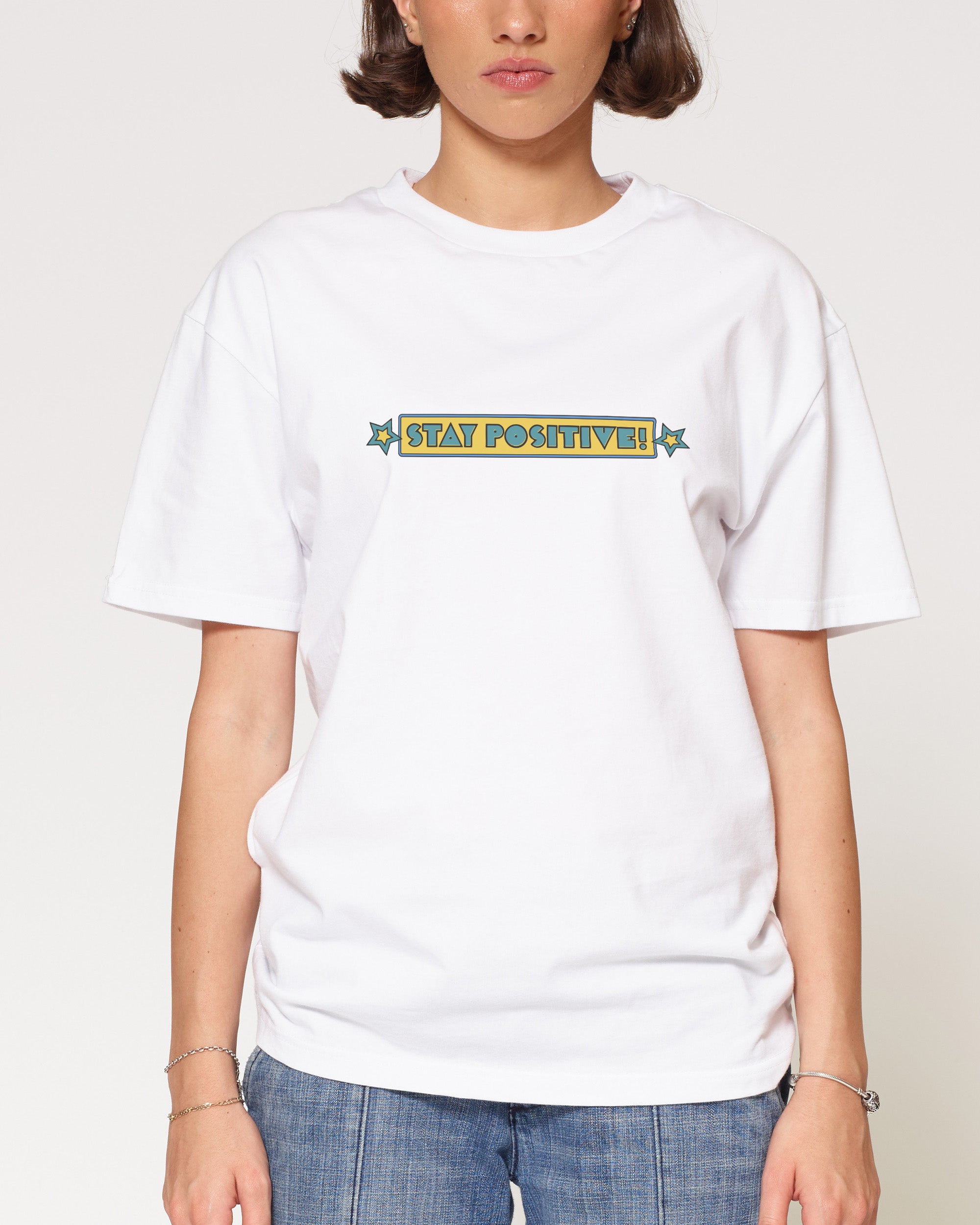 Stay Positive Front and Back T-Shirt – view 2