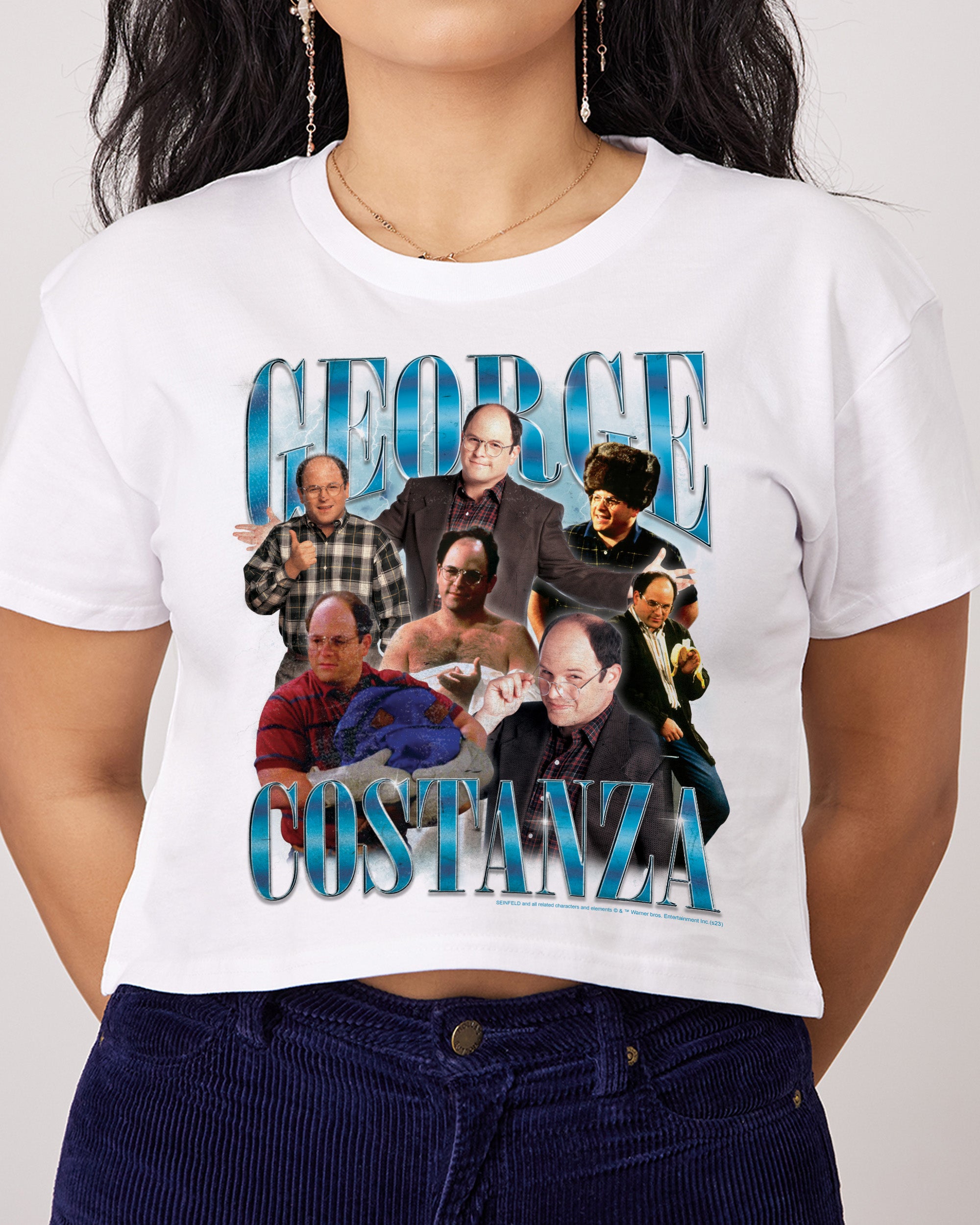 Vintage George Crop Tee Australia Online