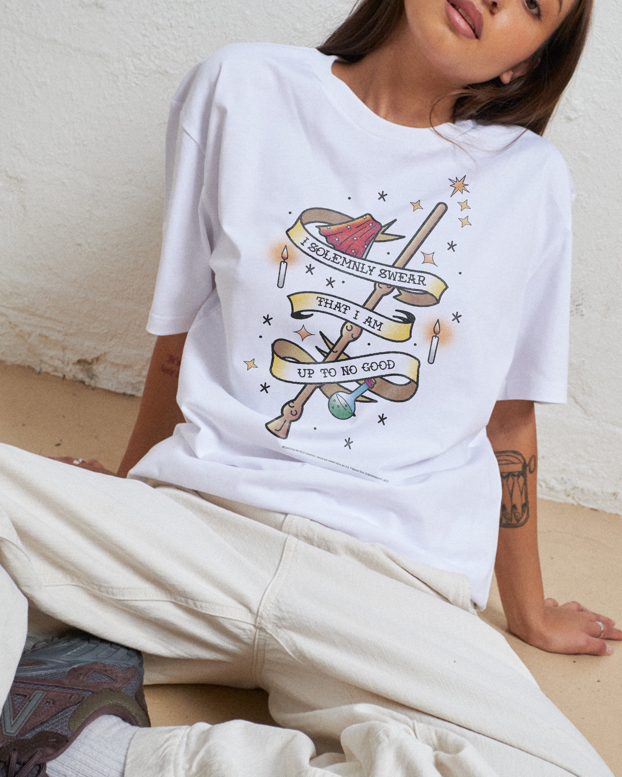 I Solemnly Swear That I Am Up to No Good T-Shirt Australia Online