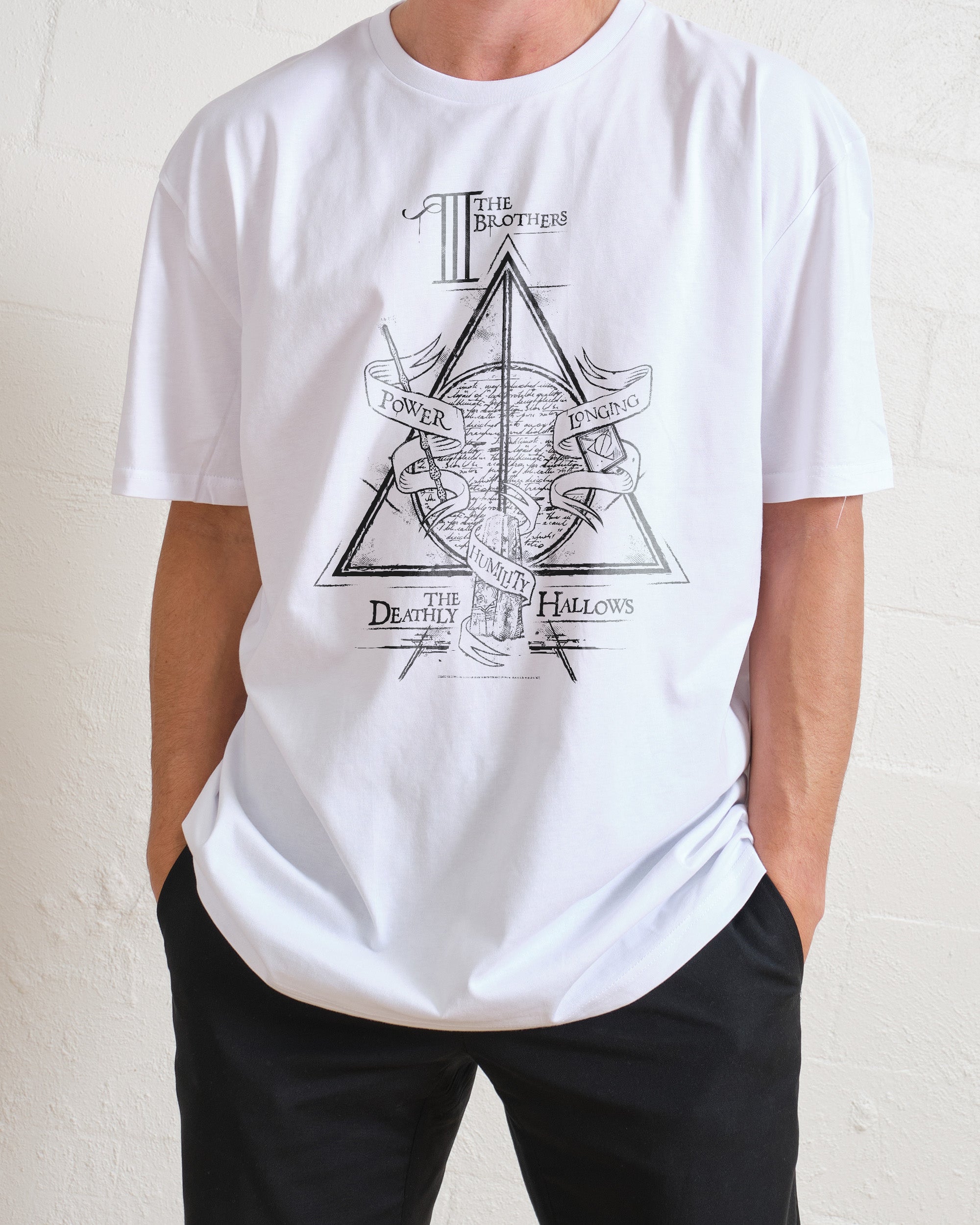 Deathly Hallows Logo Alt T-Shirt Australia Online