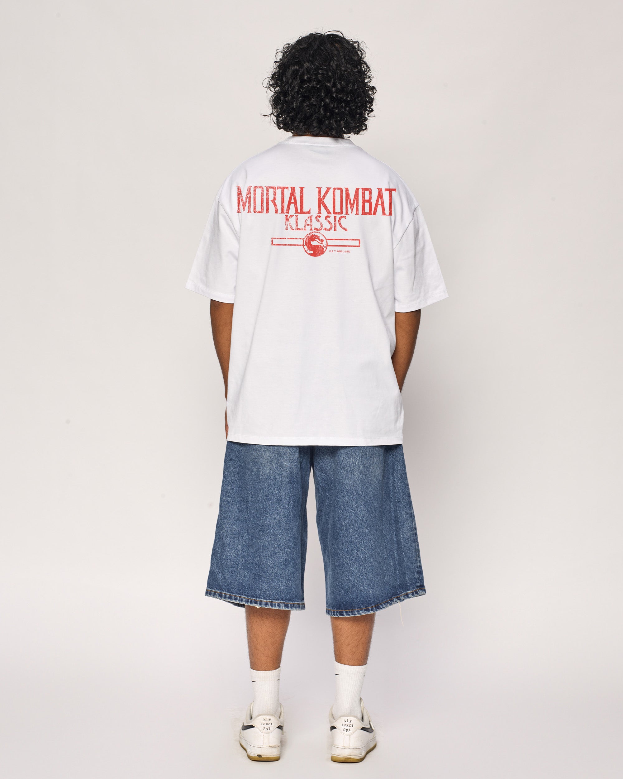 Raiden Mortal Kombat Oversized Tee