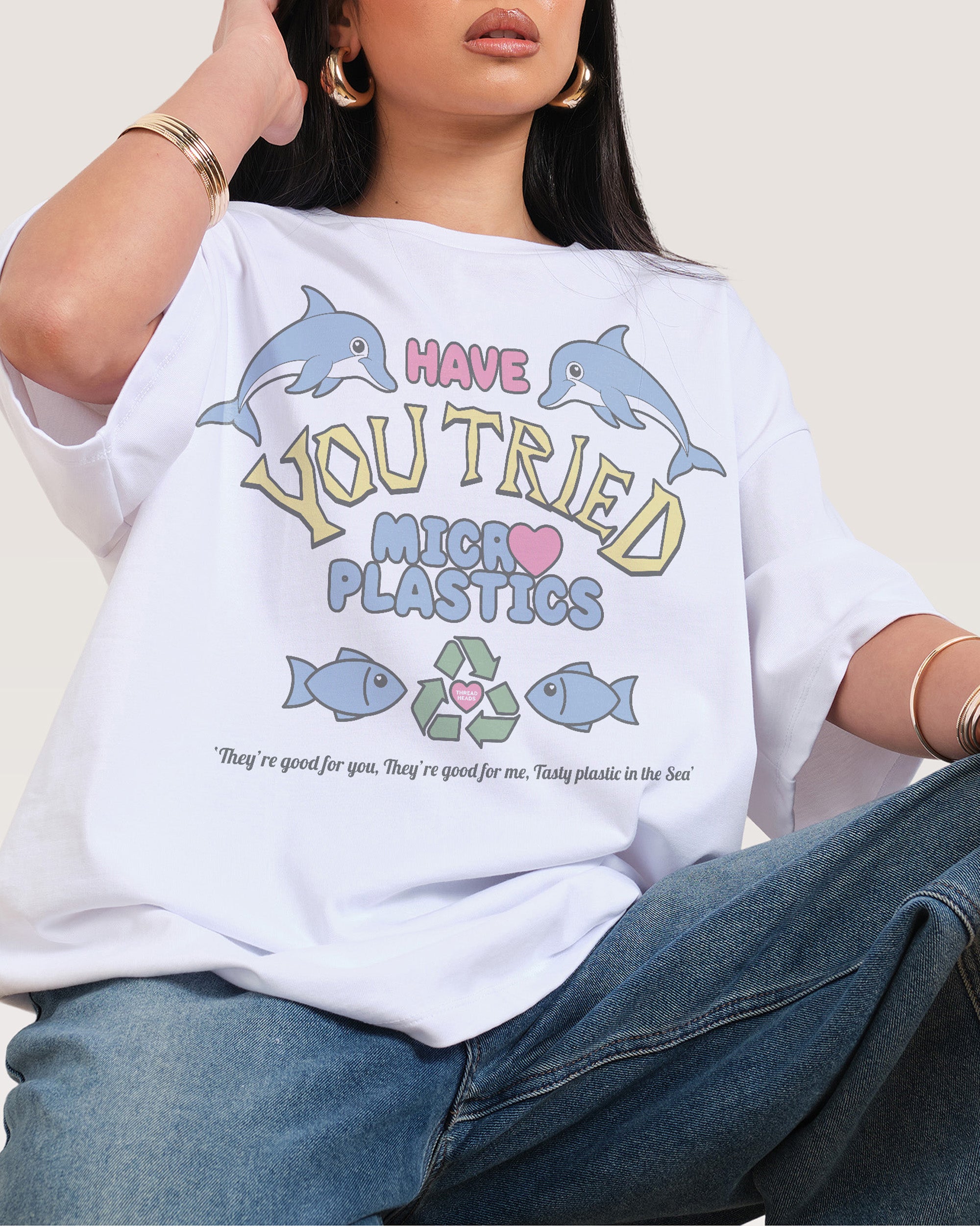 Tried Microplastics? Oversized Tee Australia