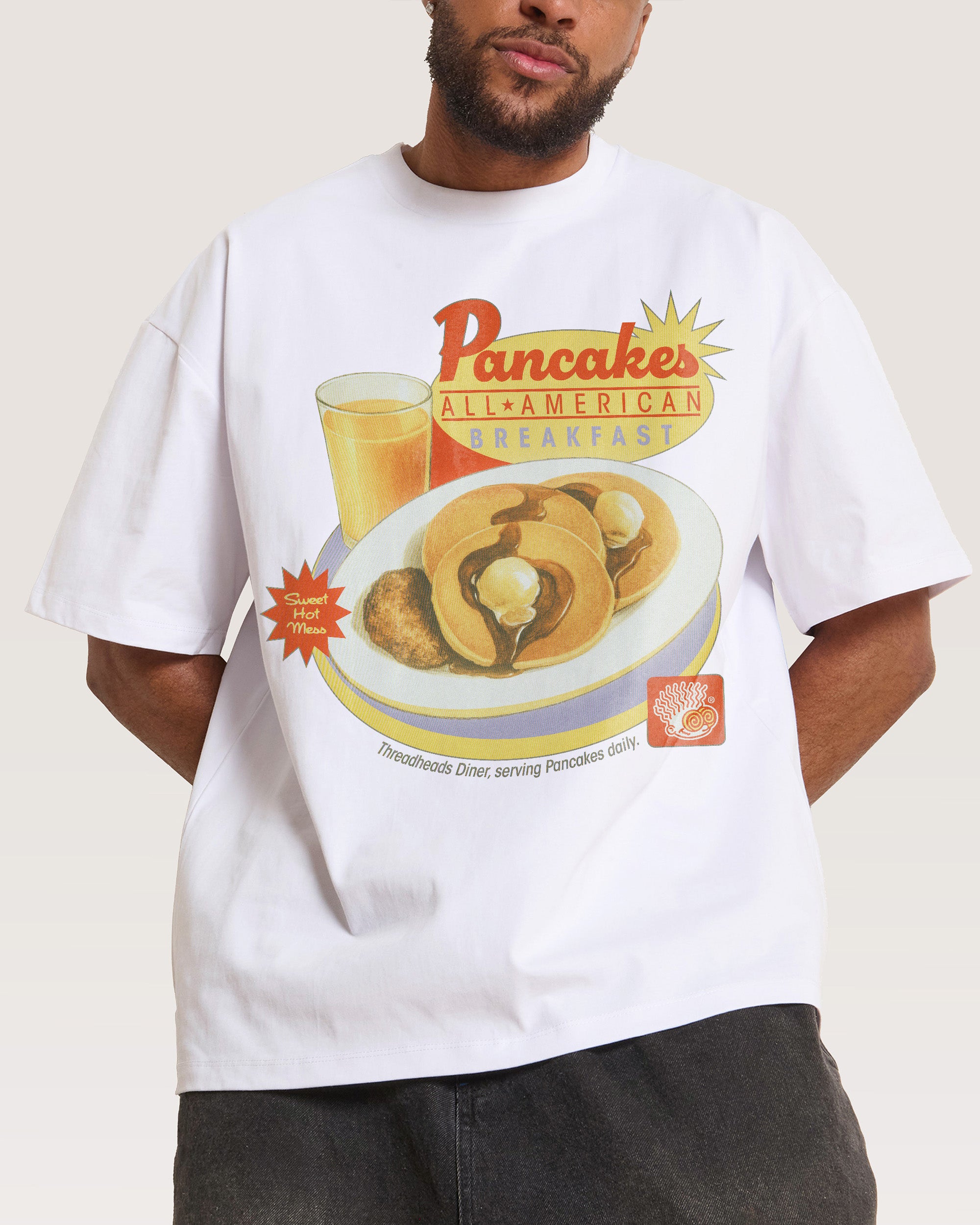 Pancakes Oversized Tee Australia