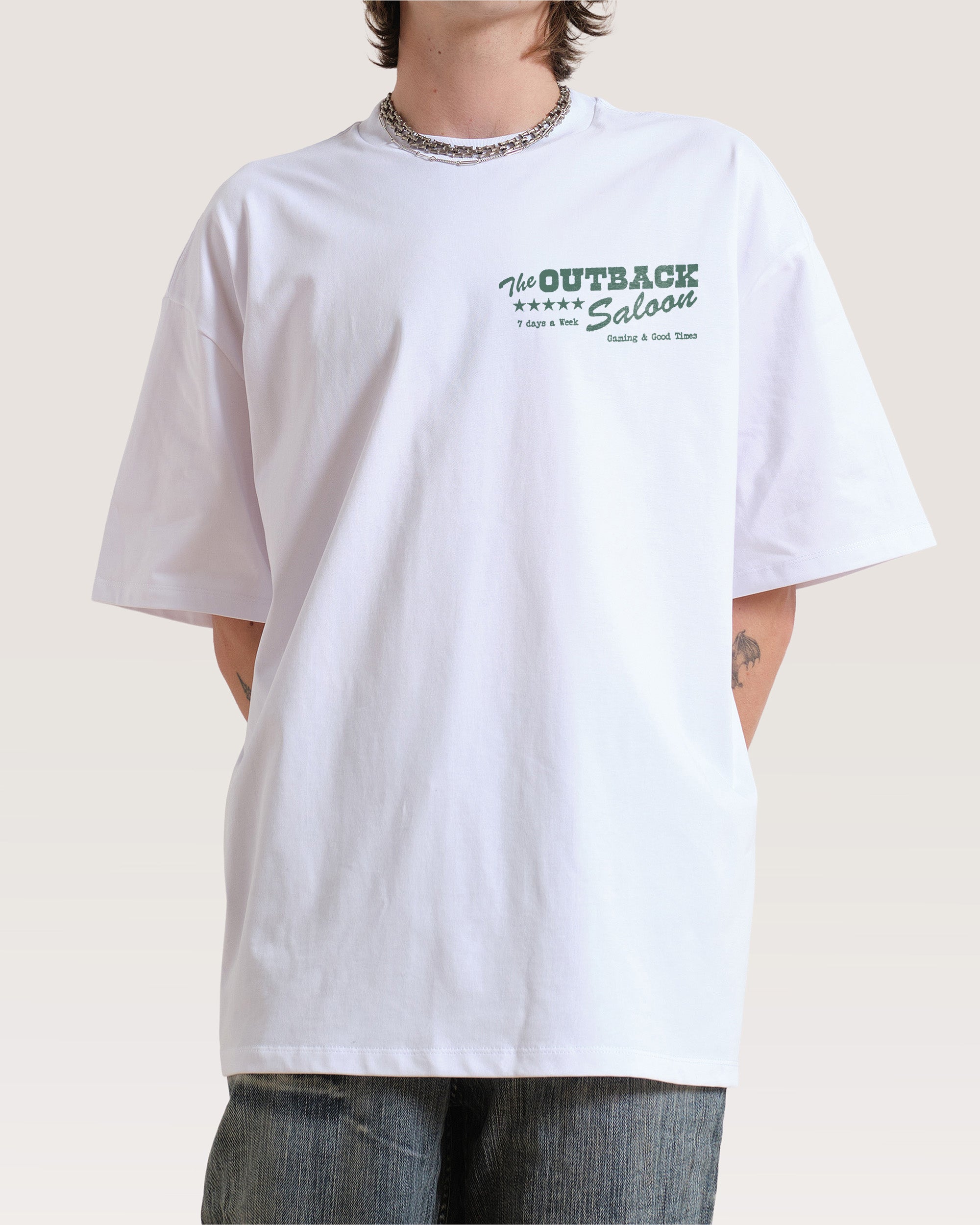 Outback Saloon Oversized Tee Australia