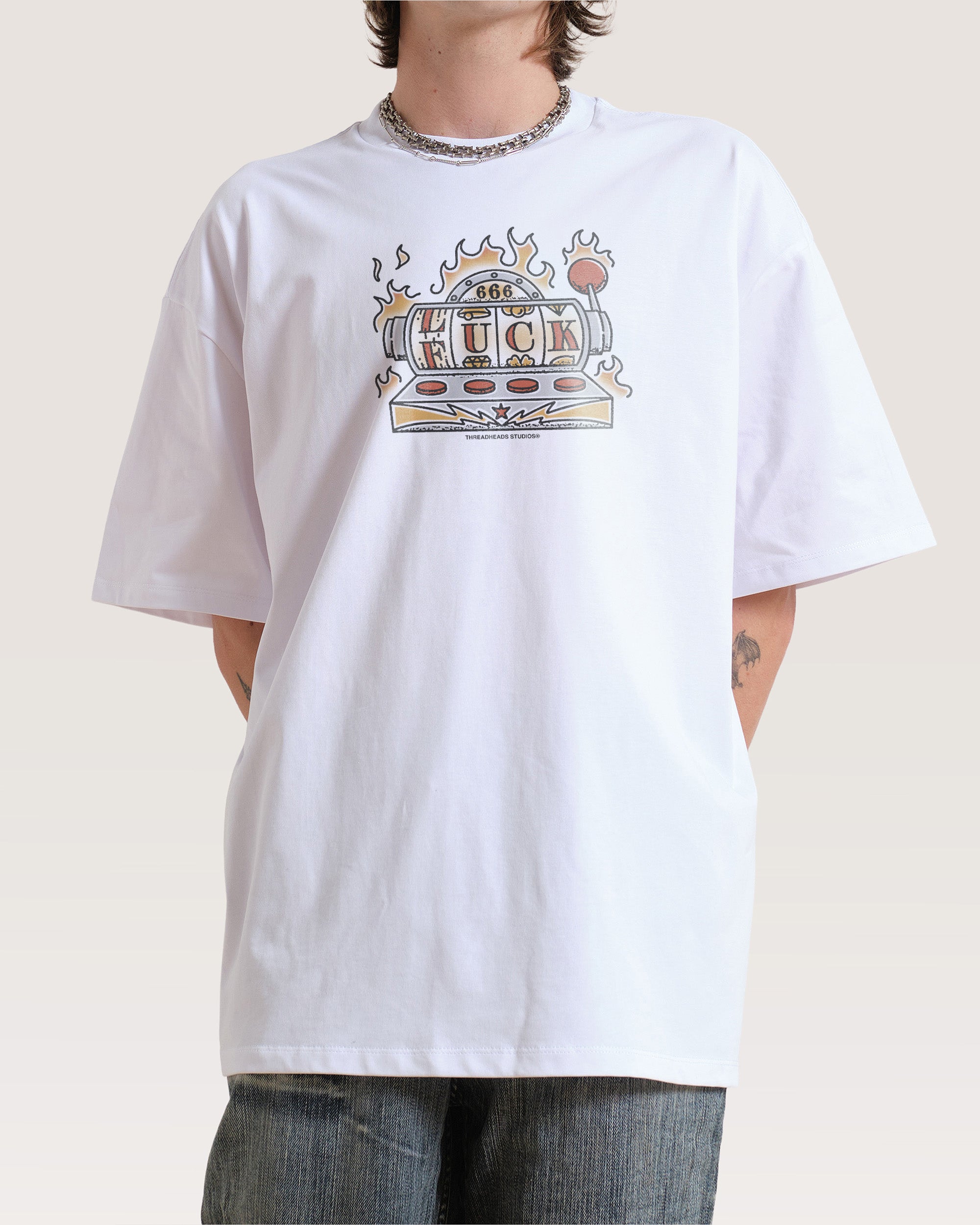 Lucky Slots Oversized Tee Australia