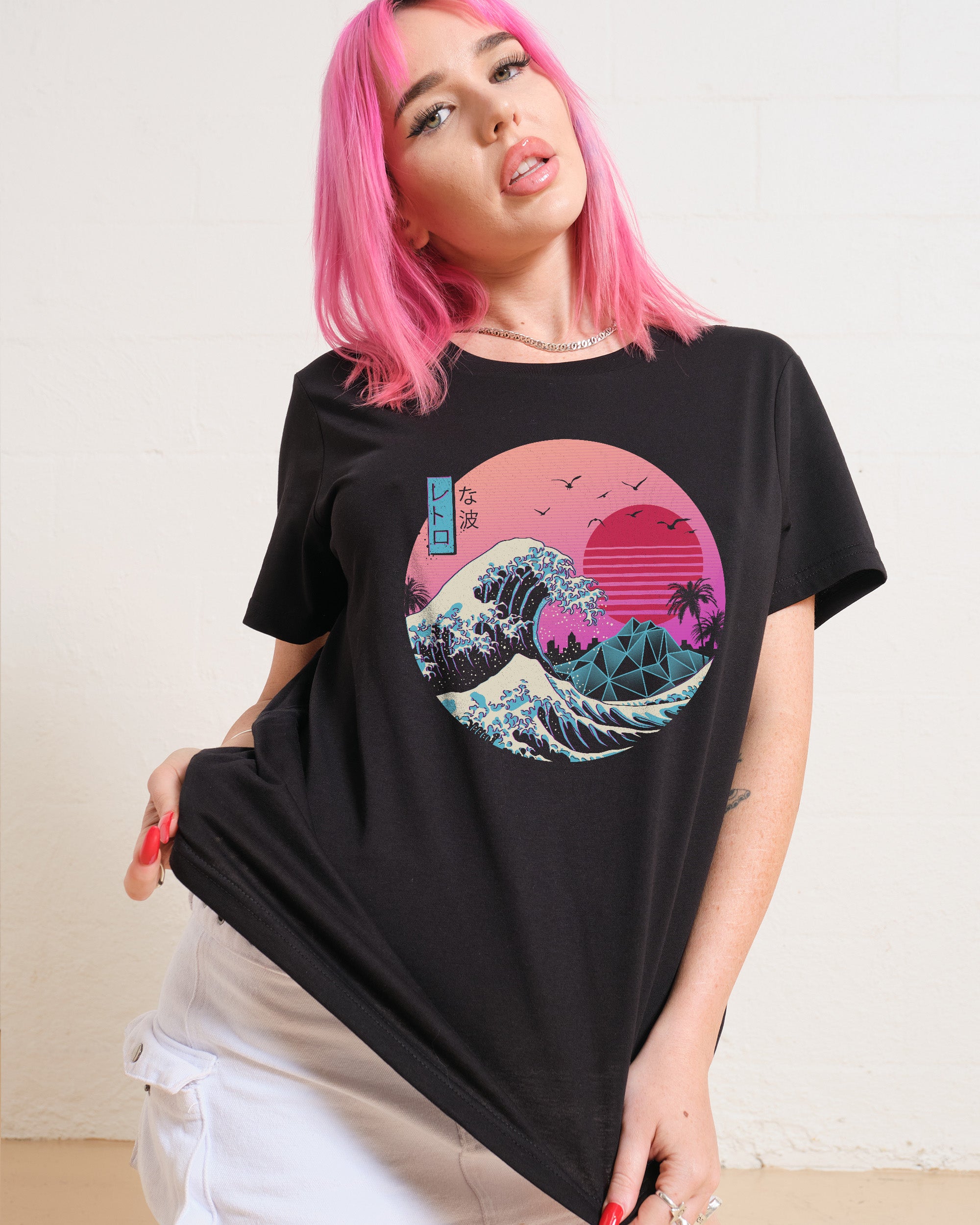 The Great Retro Wave Women's Tee Online Australia