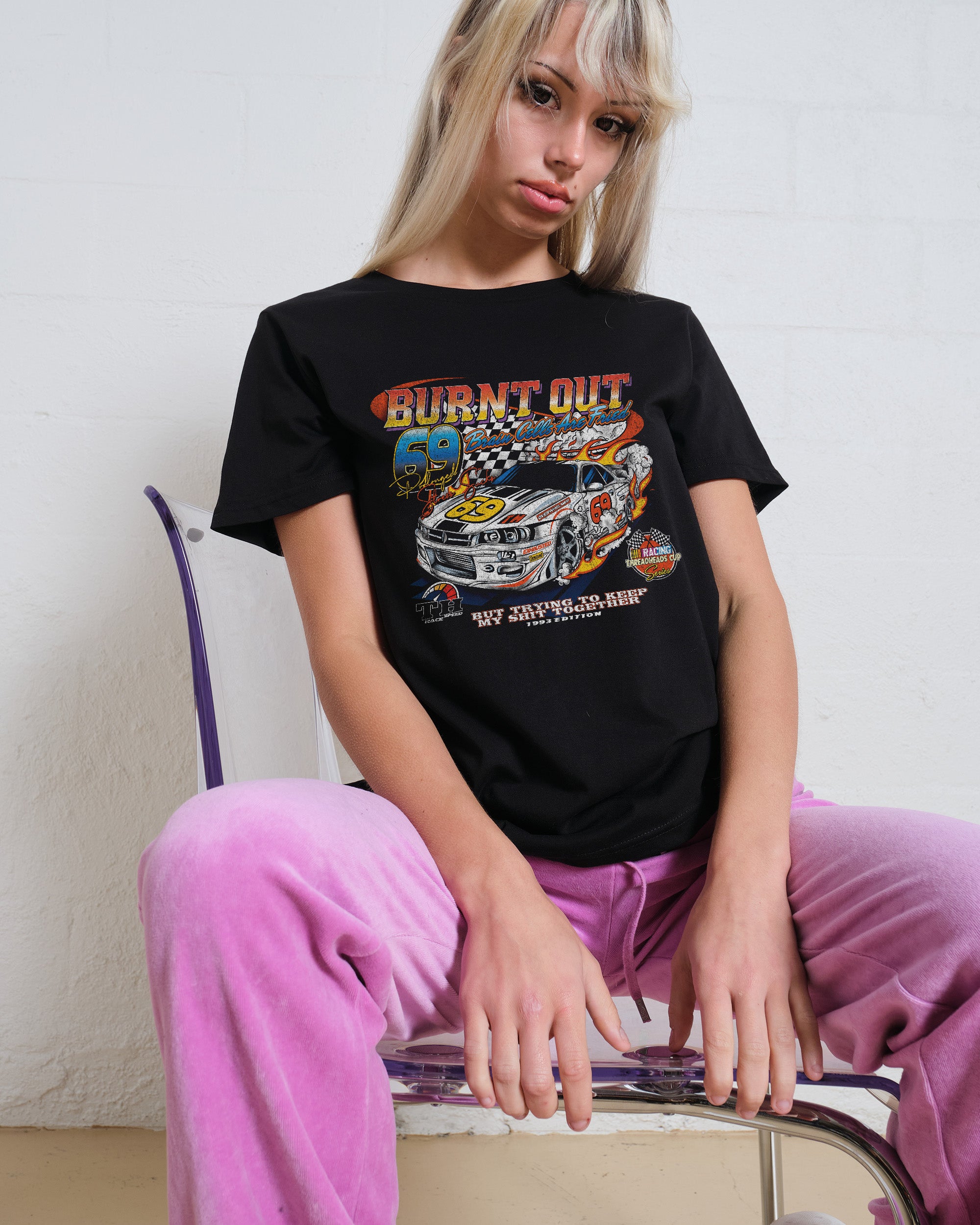 Burnt Out Women's Tee Online Australia