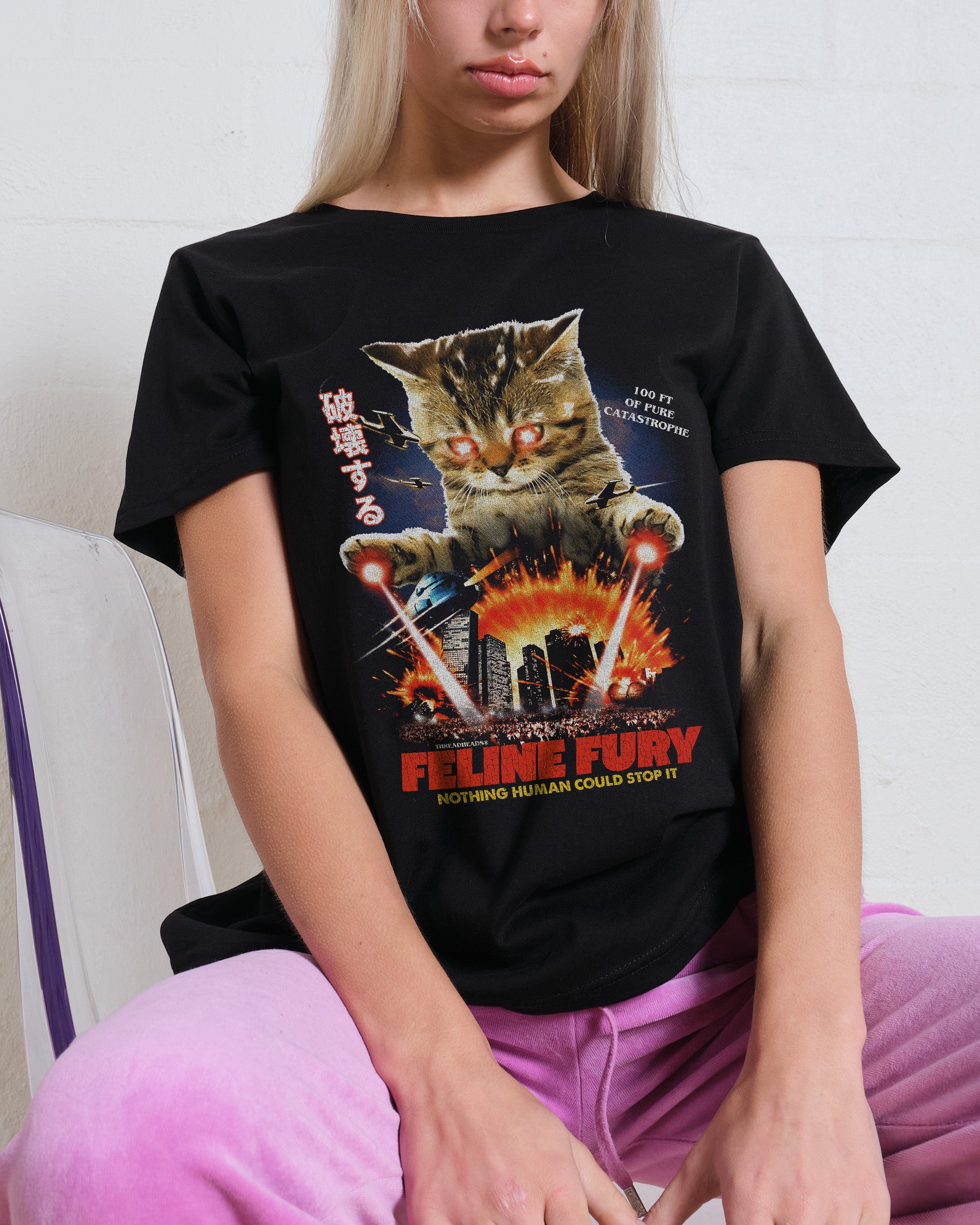 Feline Fury Women's Tee Online Australia