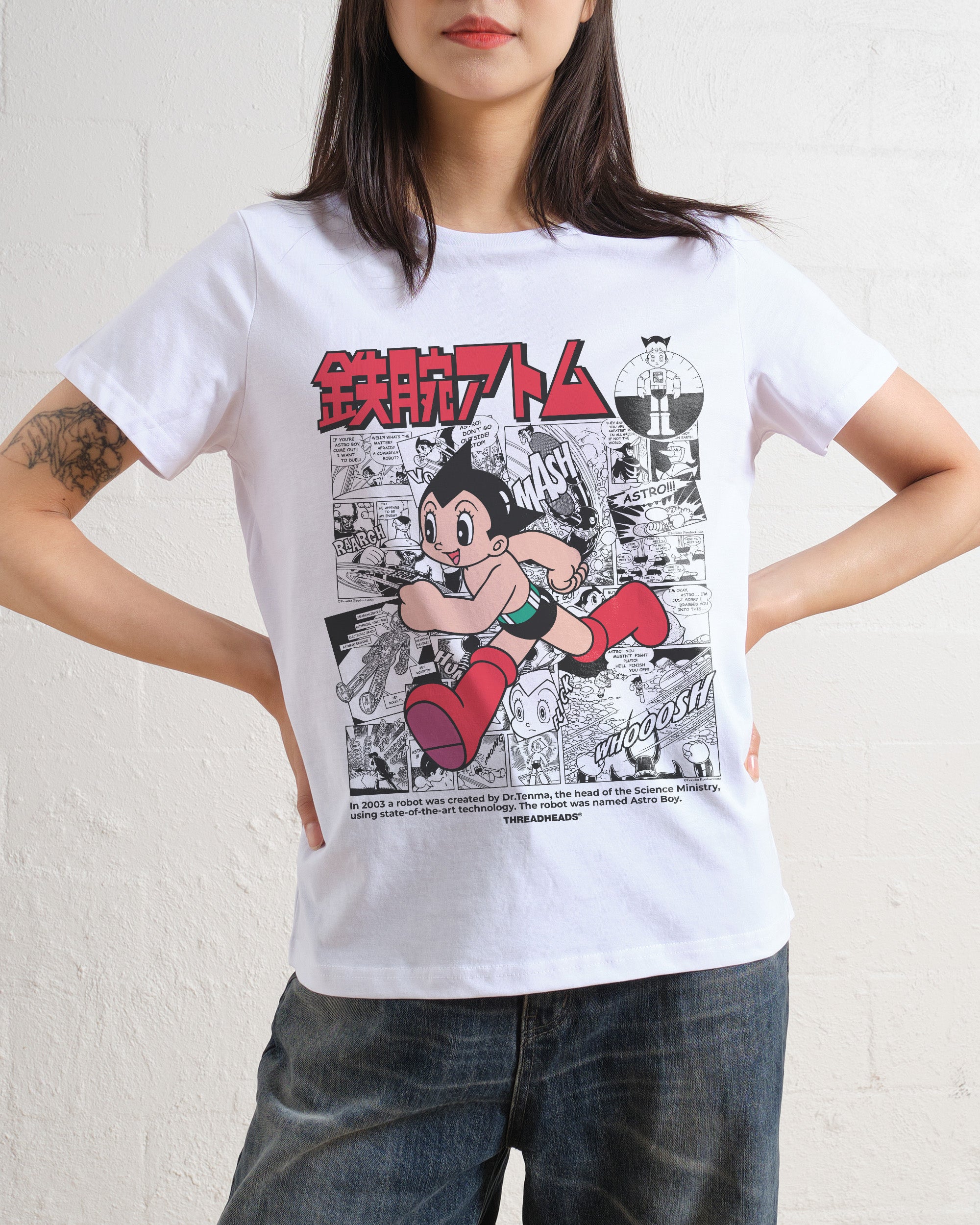 Manga Story Astro Boy Women's Tee Online Australia