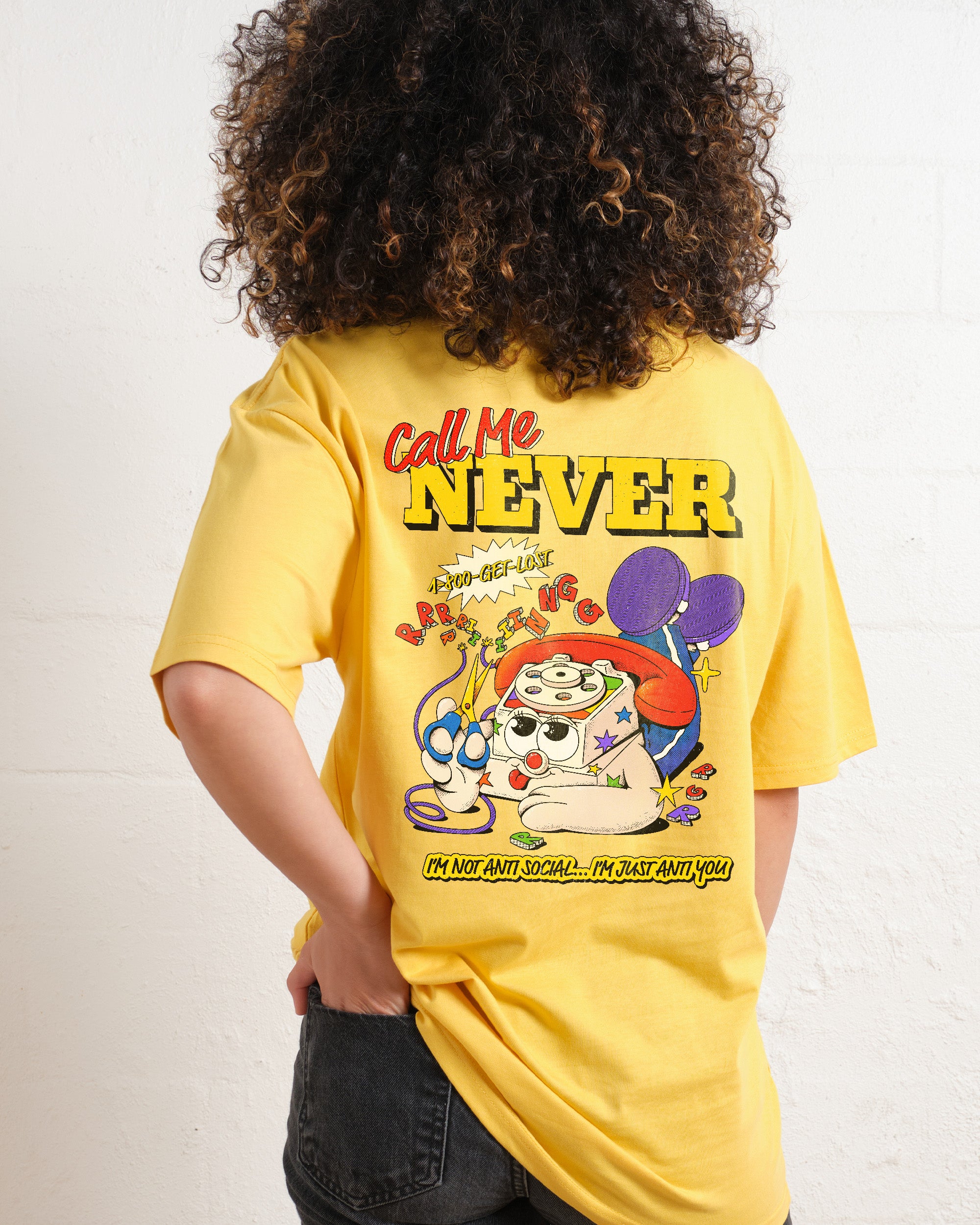 Call Me Never T-Shirt Australia Online