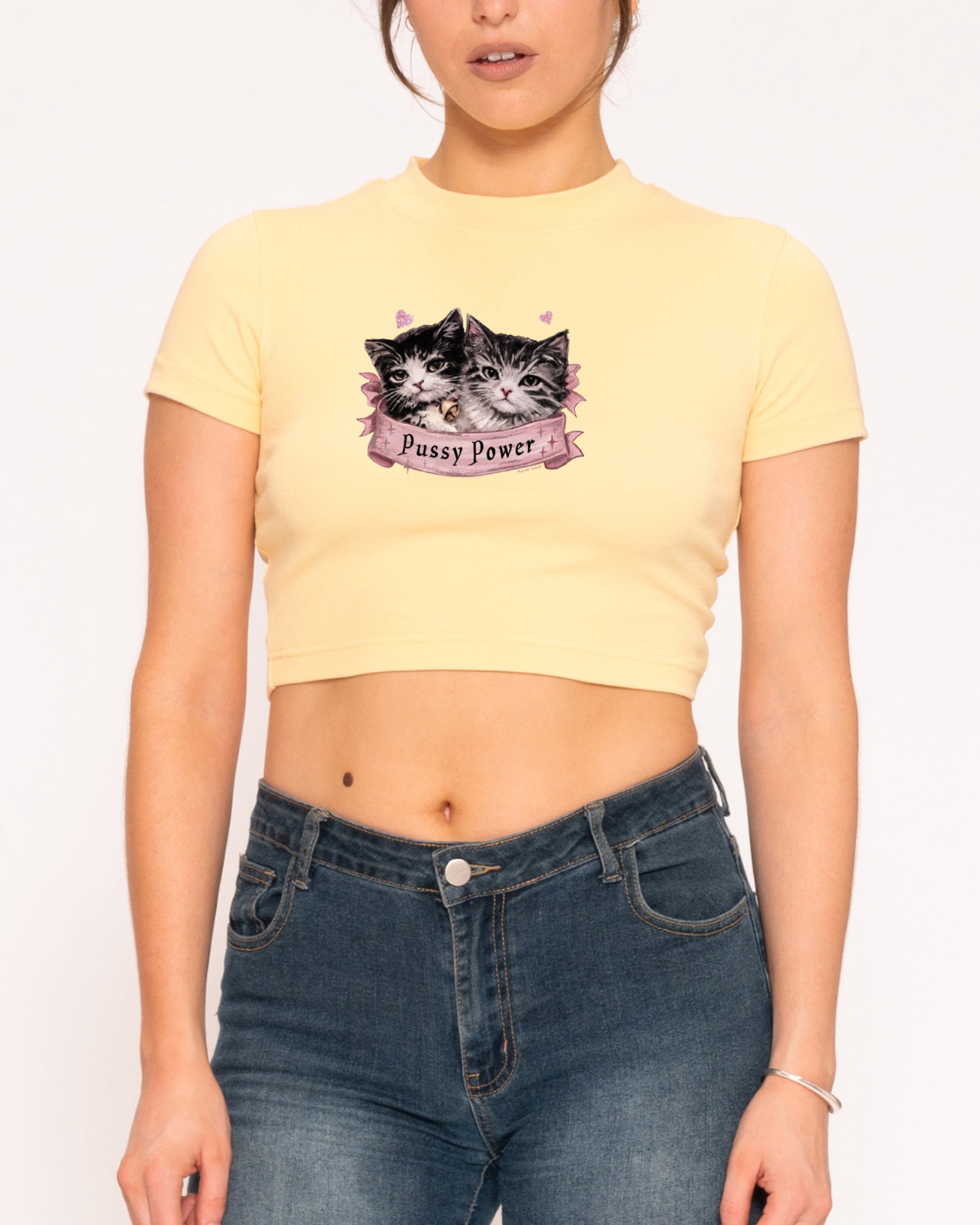 Pussy Power Baby Tee – view 5