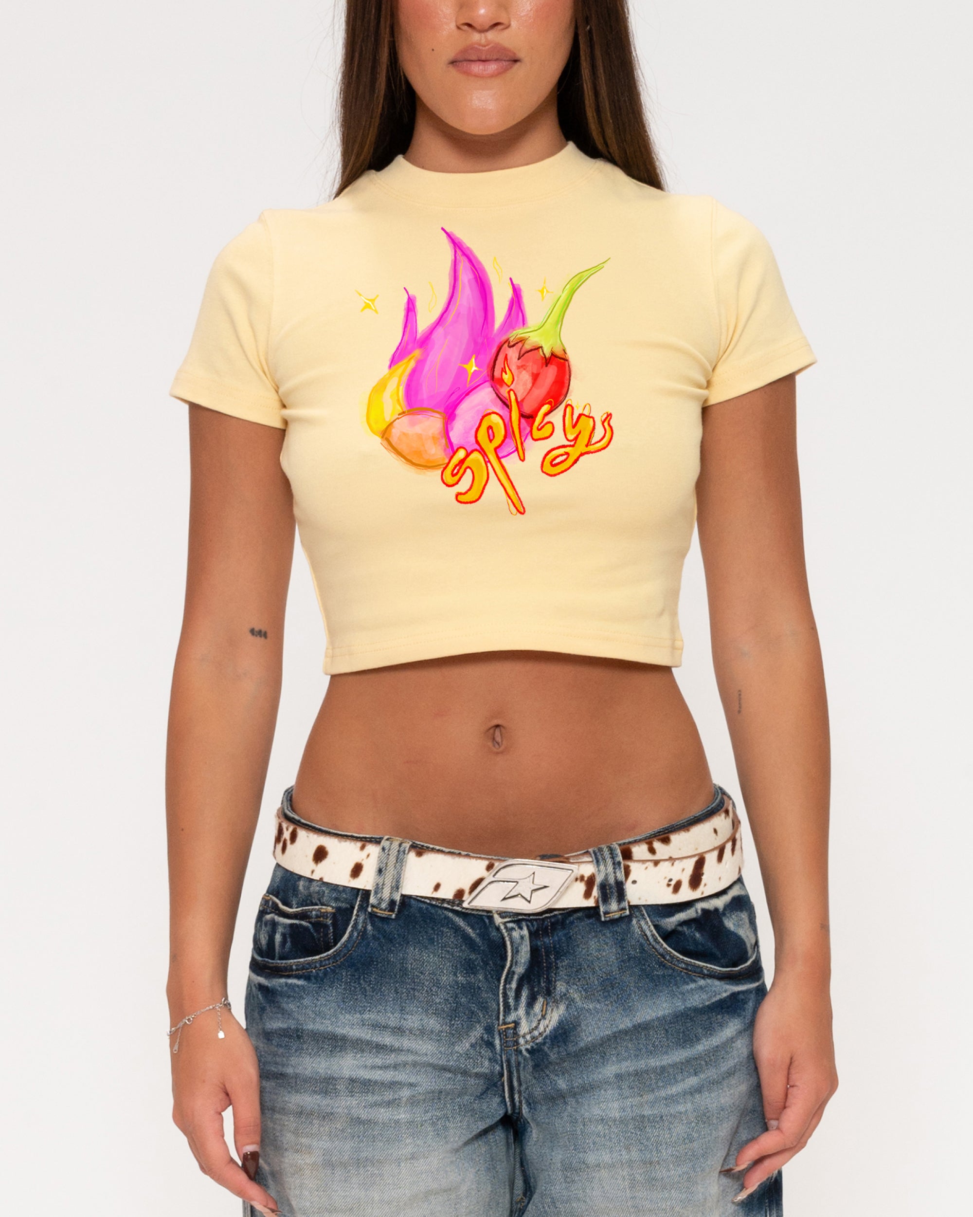 Spicy Yellow Baby Tee