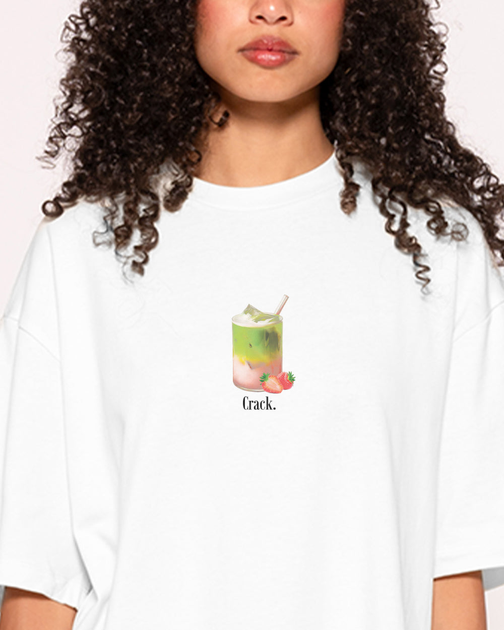Matcha Crack Oversized Tee – view 2