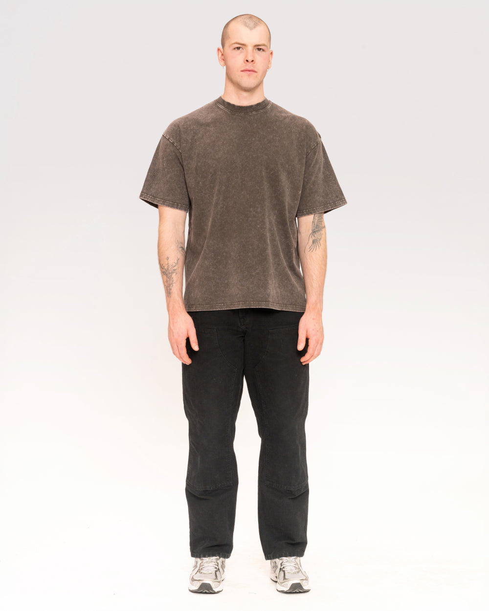 Wash Tee 4 Pack: Black Stone, Grey Stone