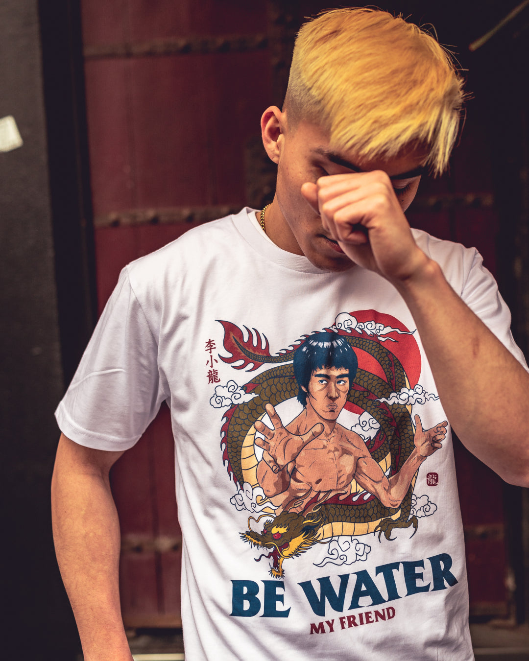 Bruce Lee Be Water T-Shirt Australia Online