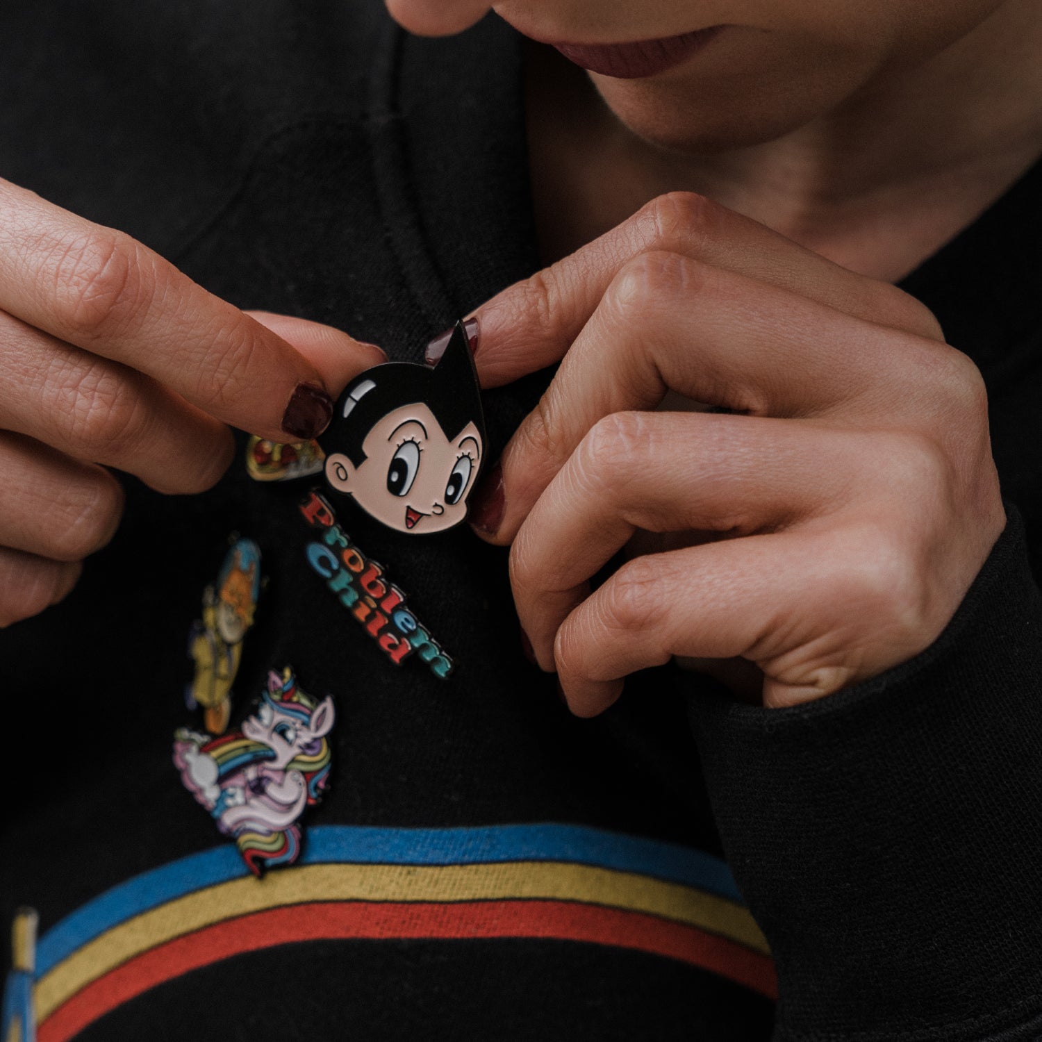 Astro Boy Face Enamel Pin Australia Online
