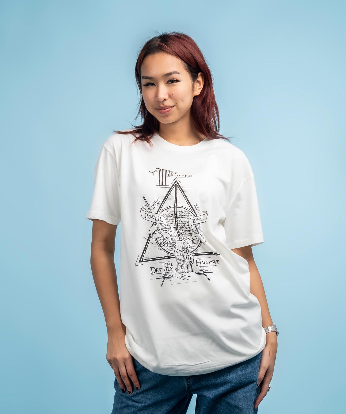 Deathly Hallows Logo Alt T-Shirt Australia Online