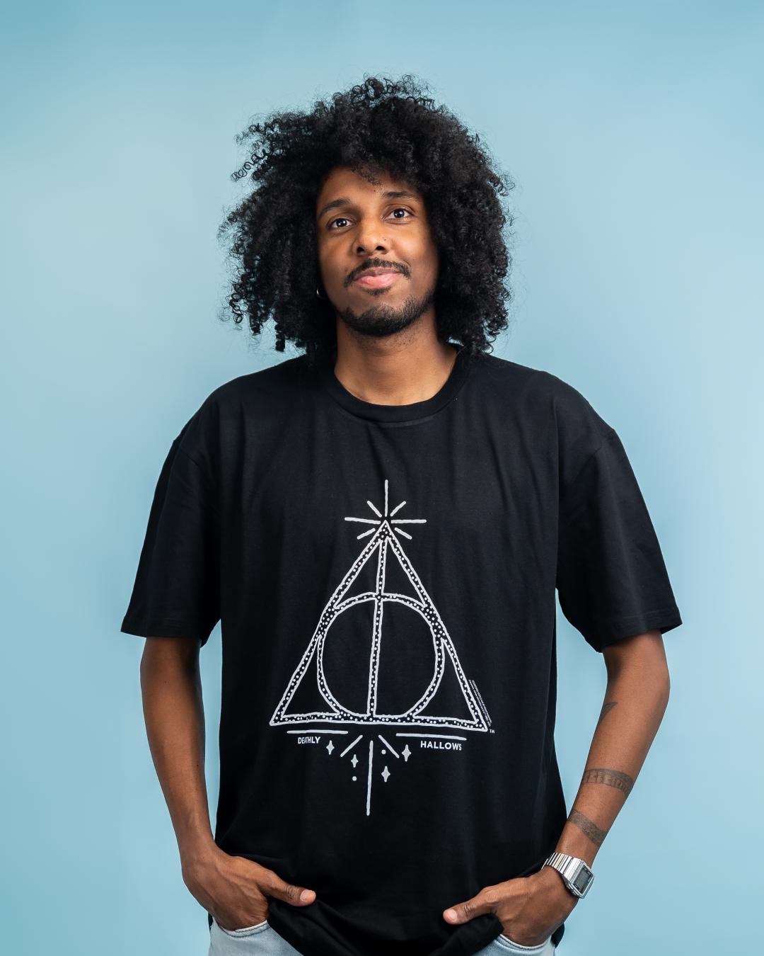 Deathly Hallows Logo T-Shirt Australia Online