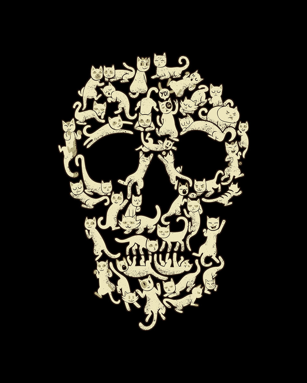Catskull T-Shirt Australia Online