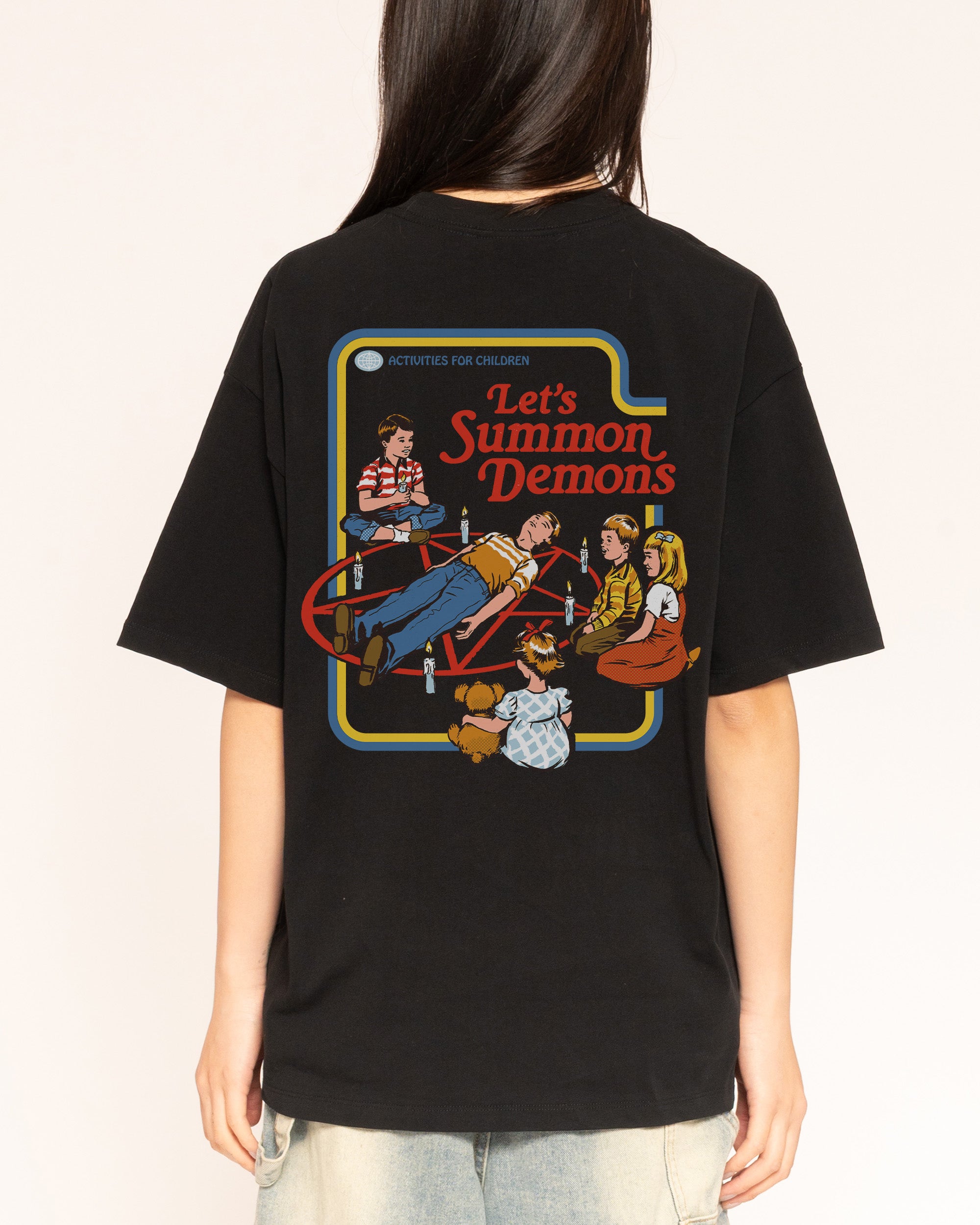 Let's Summon Demons Front and Back T-Shirt – view 3