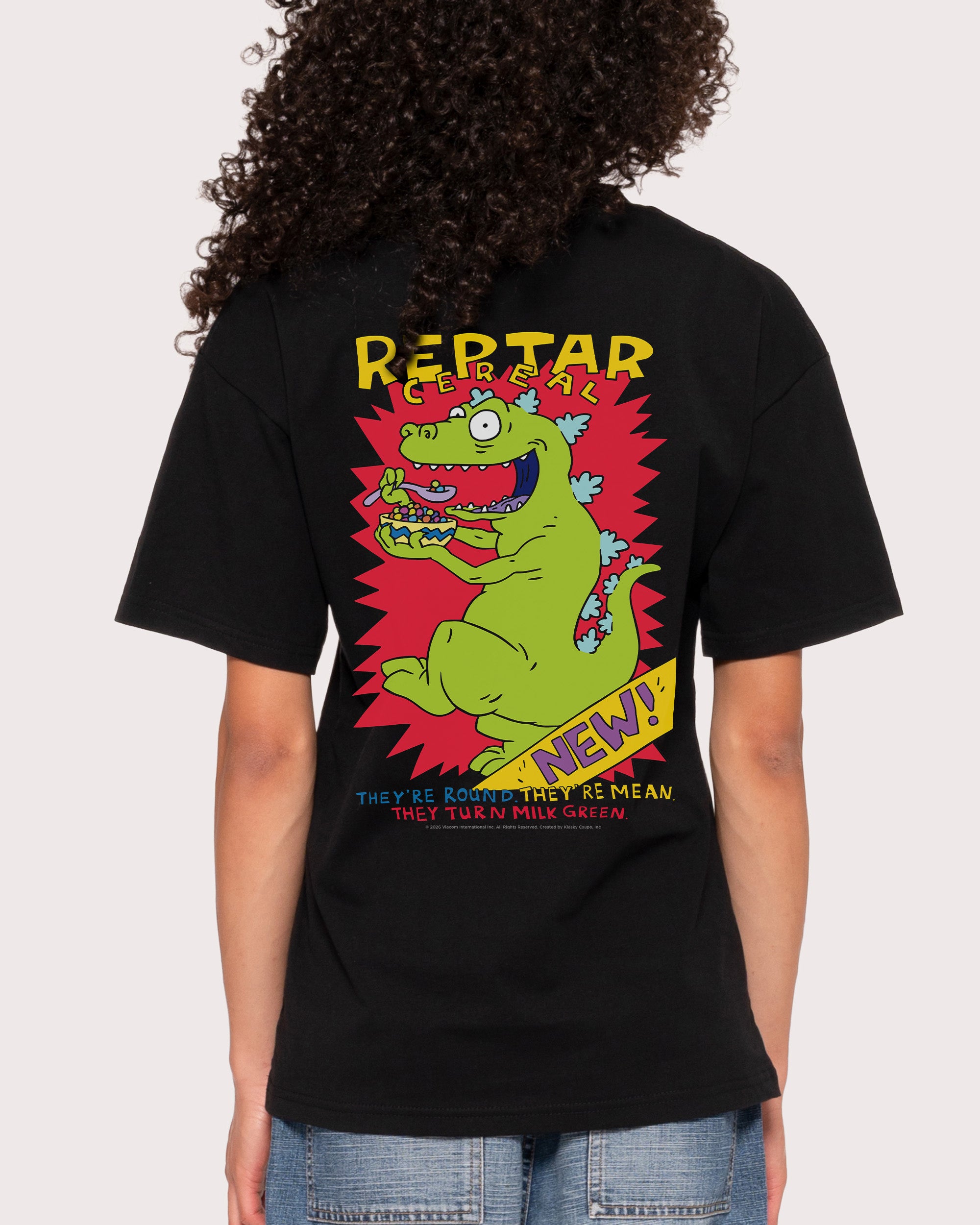 Reptar Cereal Black T-Shirt