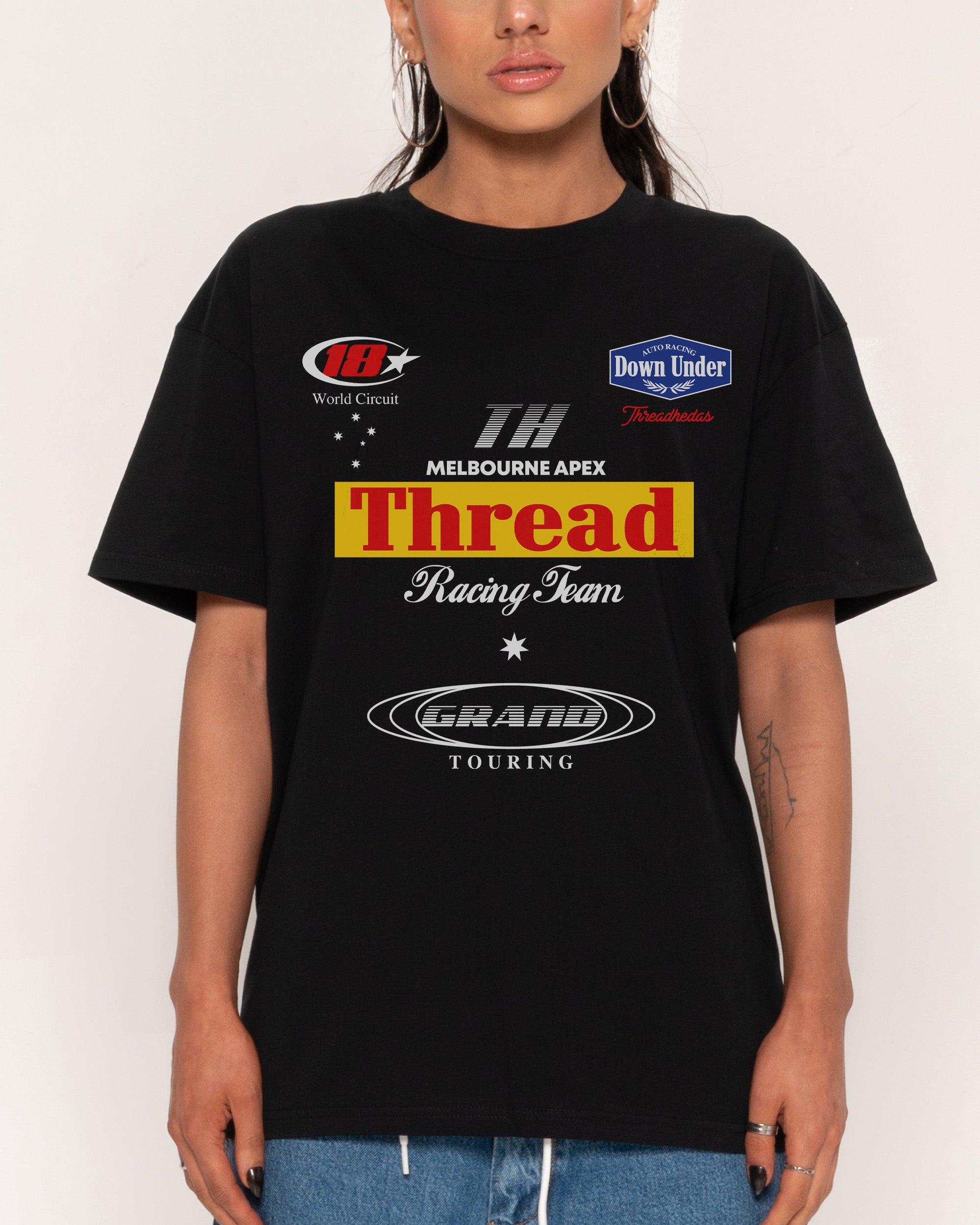 Down Under Apex Black T-Shirt