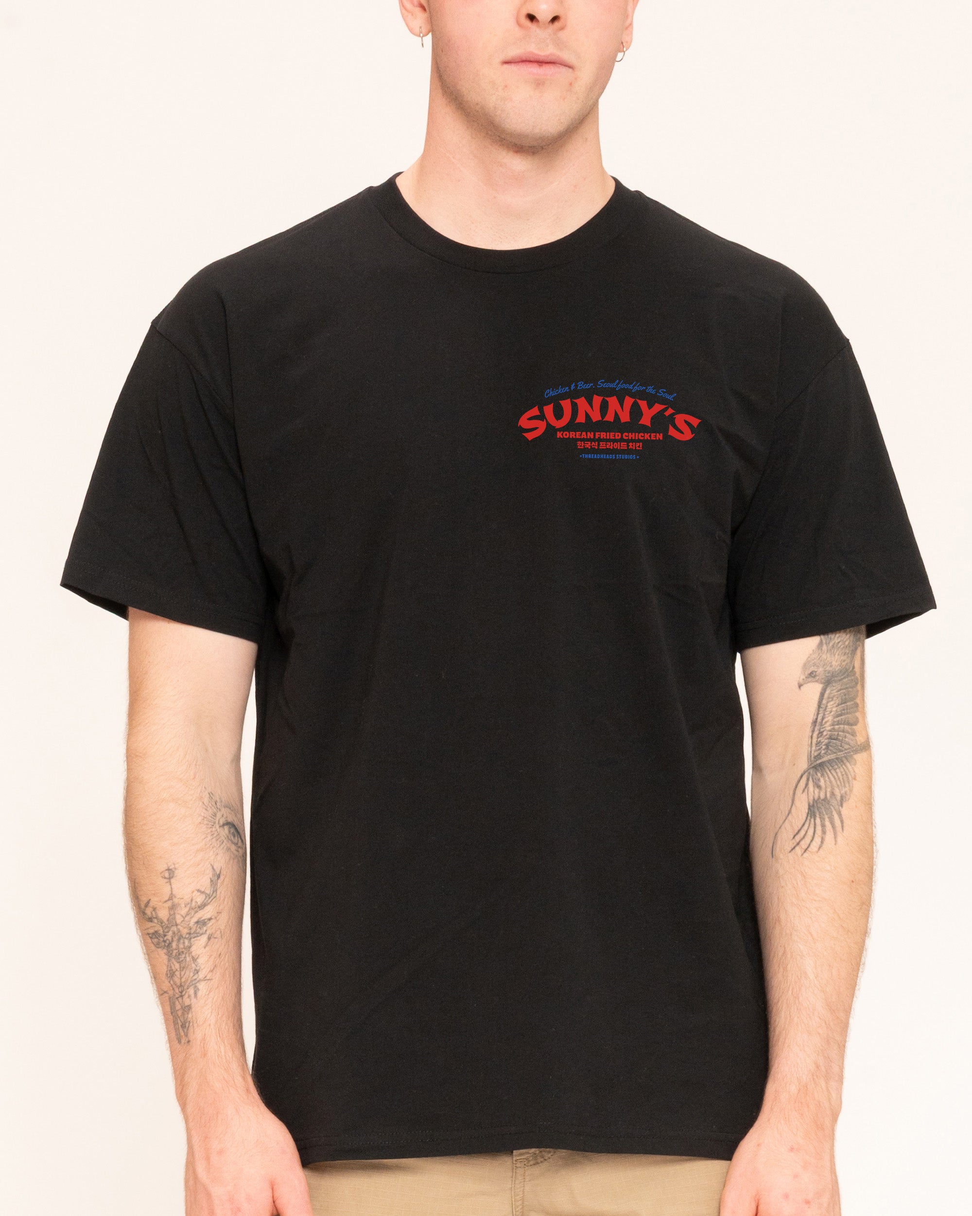 Korean Fried Chicken Black T-Shirt