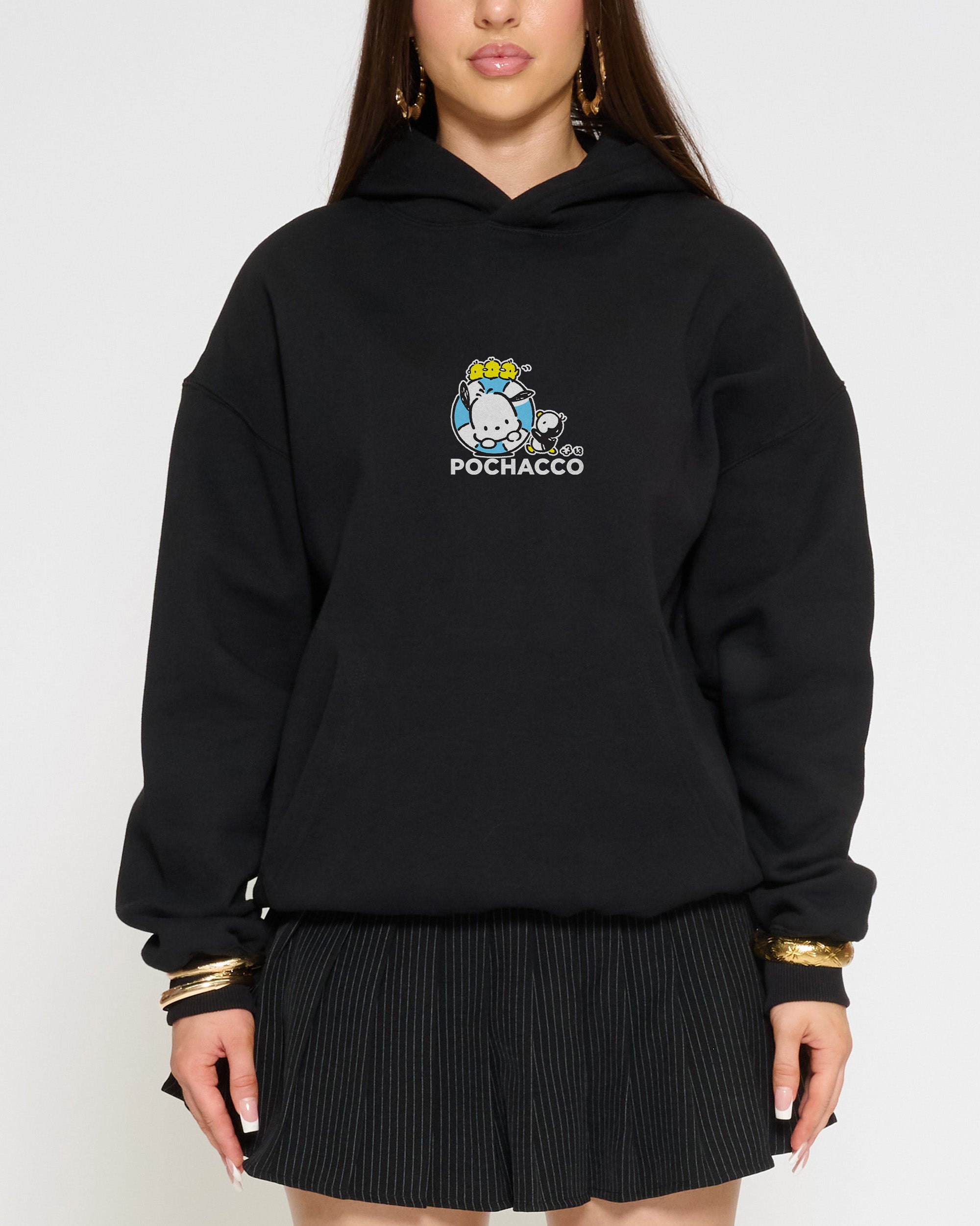 Pochacco Summer Stroll Hoodie Official Hello Kitty and Friends collab Threadheads