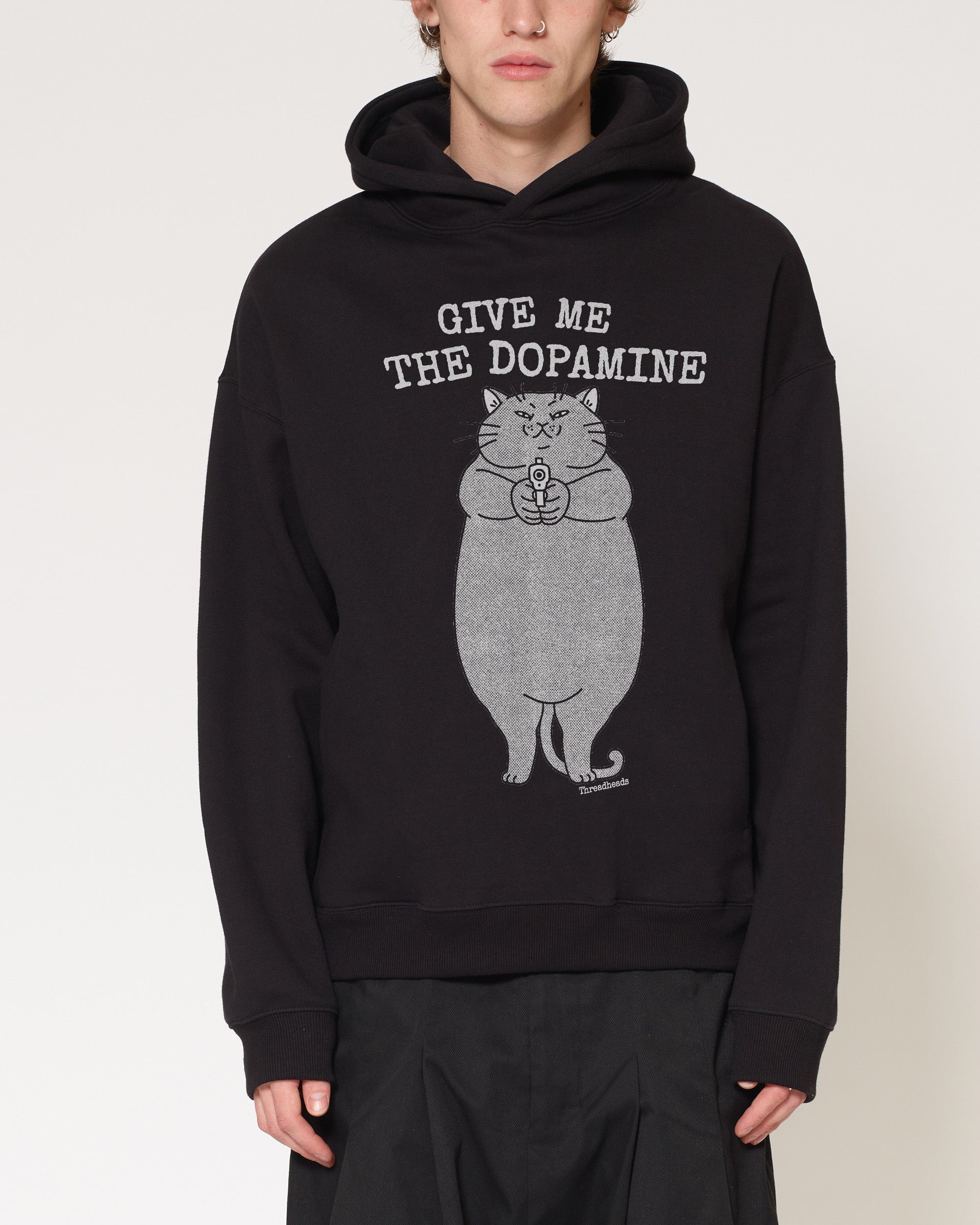 TH2243 Black Hoodie
