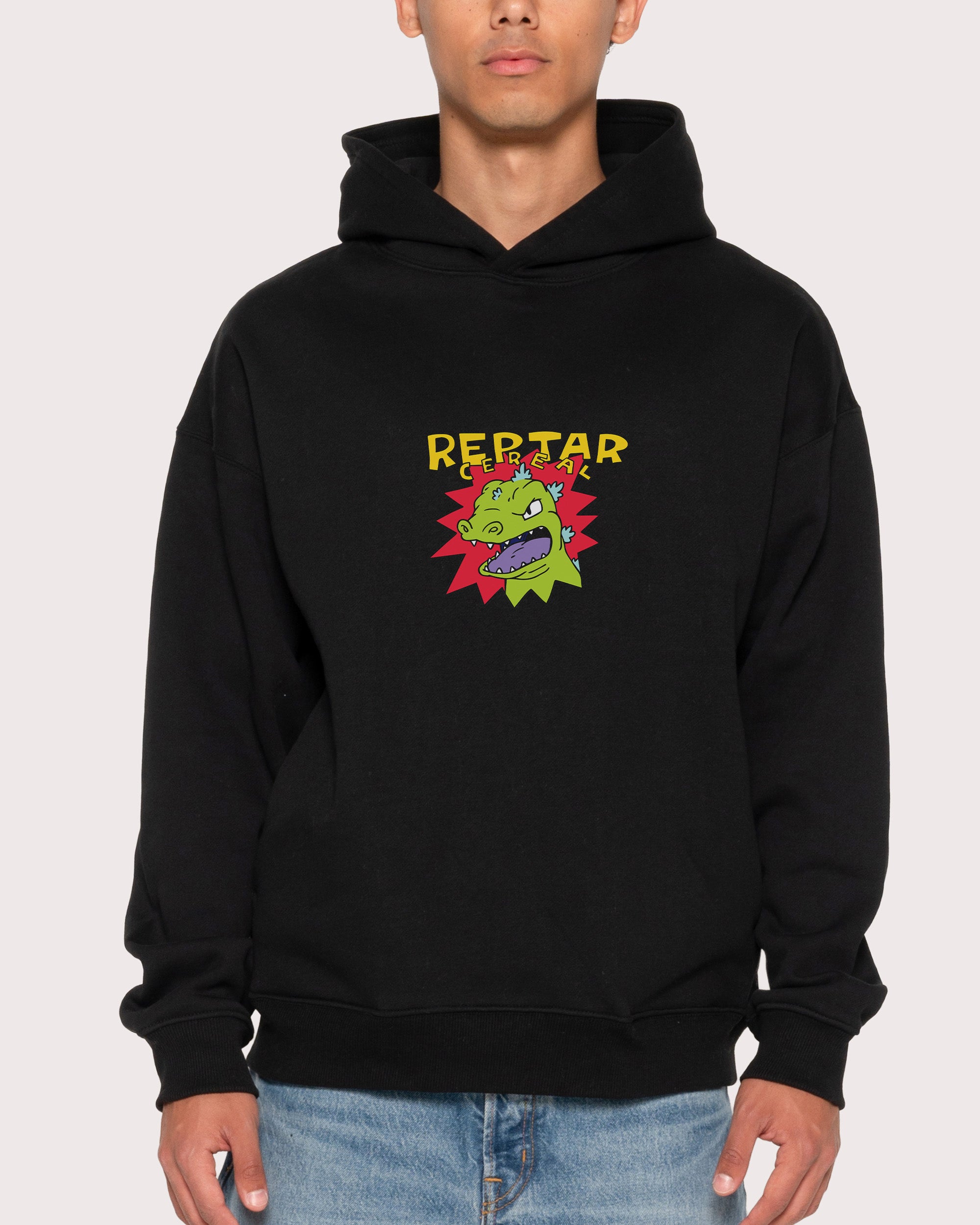 Reptar Cereal Black Hoodie
