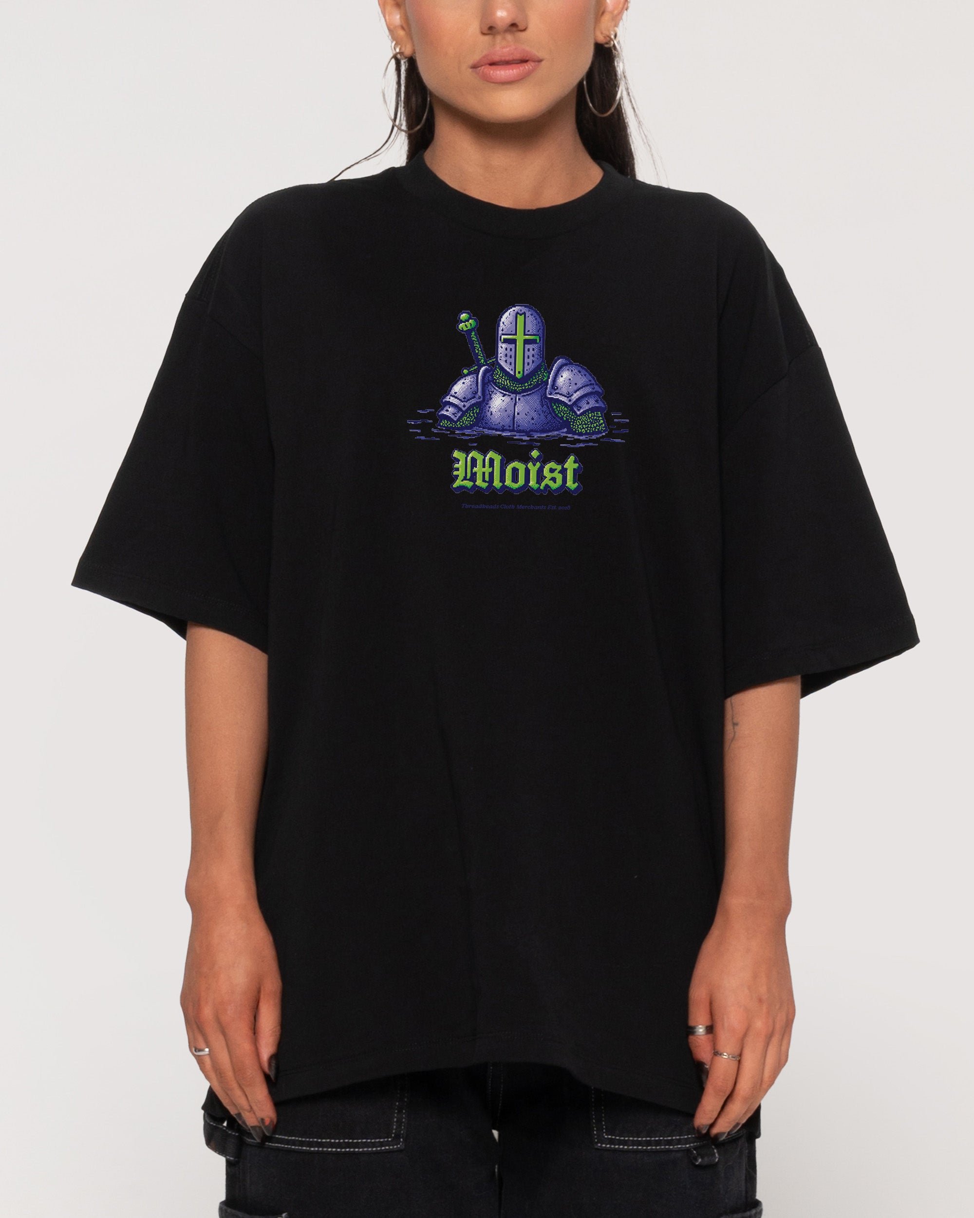 Moist Knight Oversized Tee