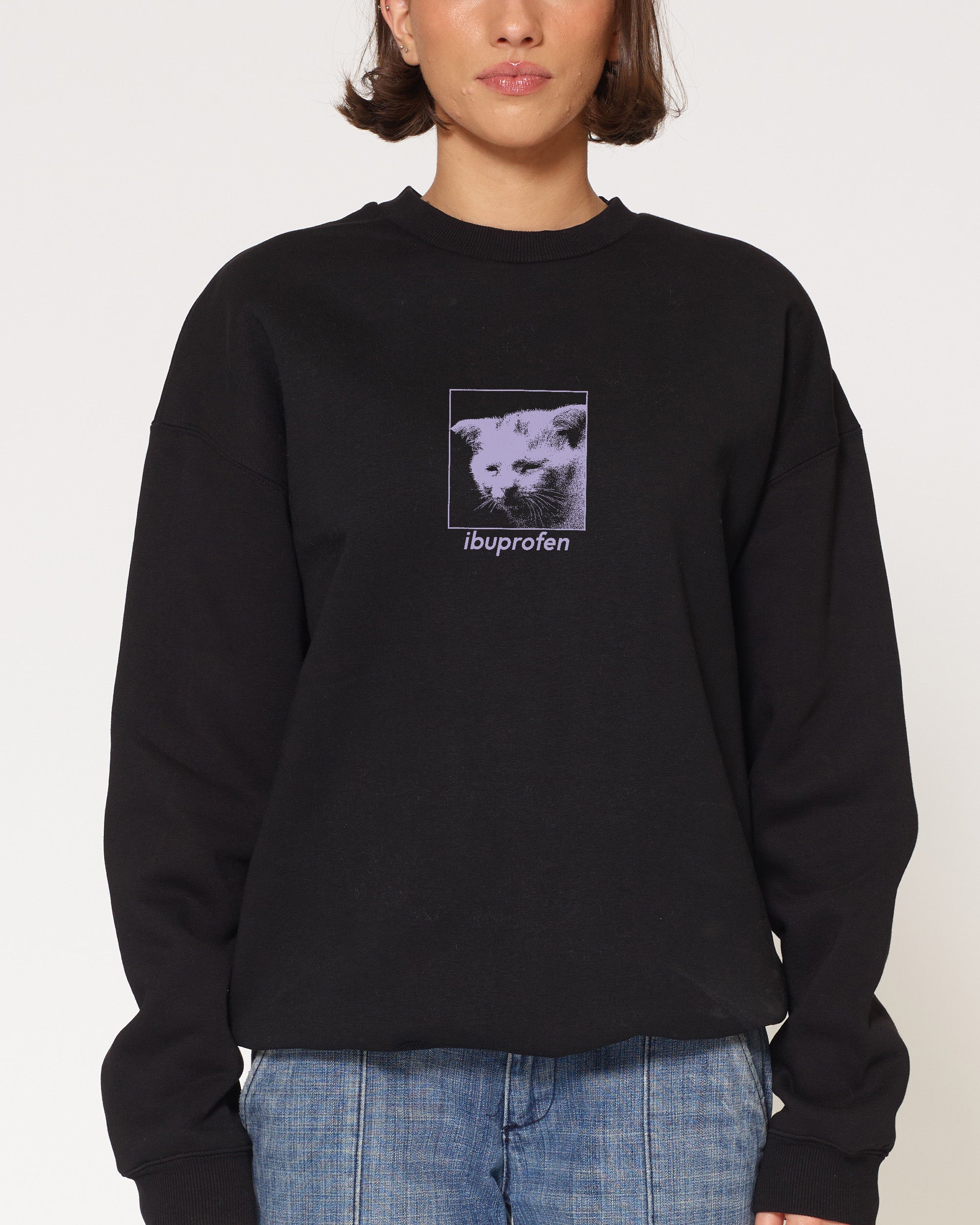 Ibuprofen Black Sweatshirt