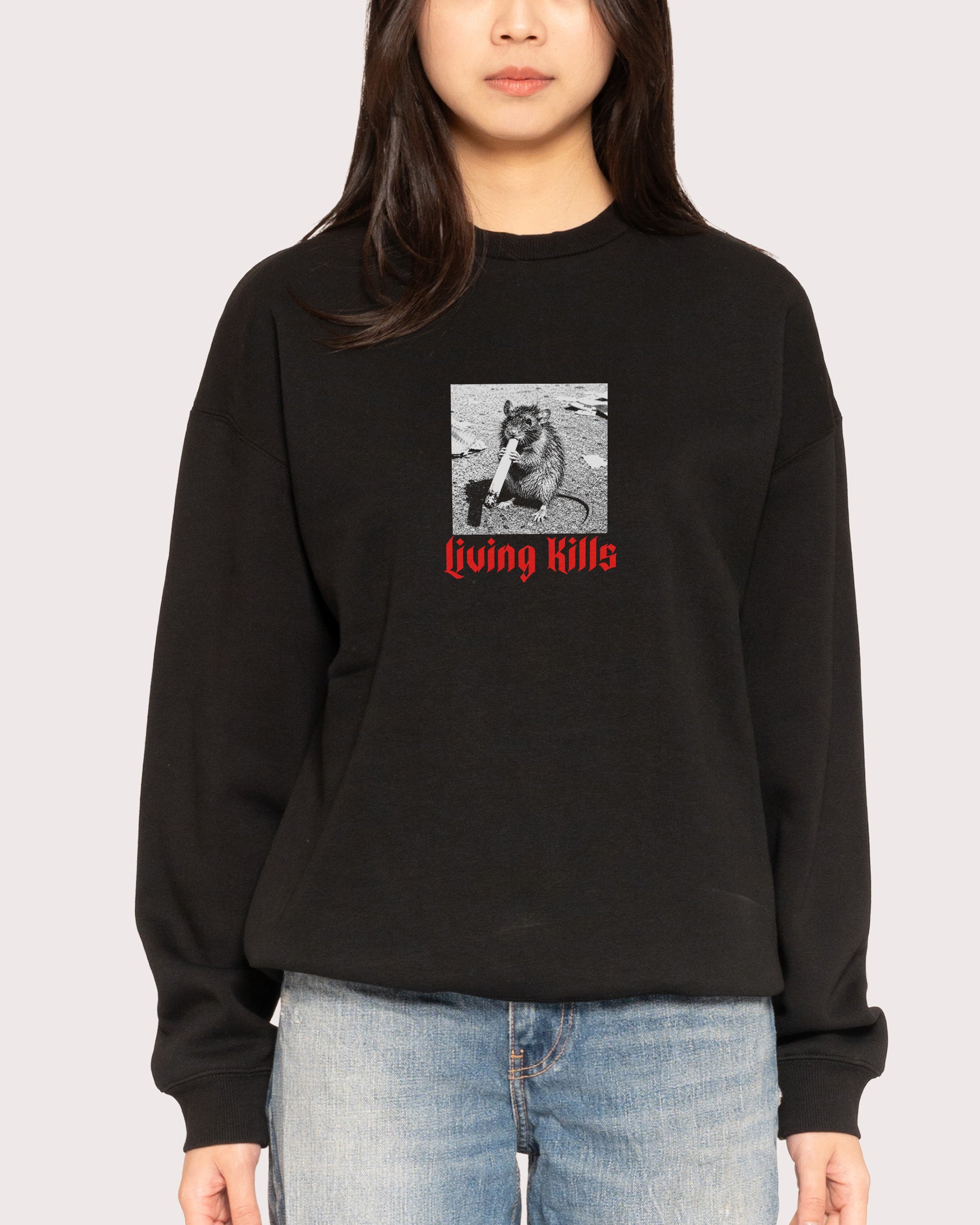 Living Kills Black Sweatshirt