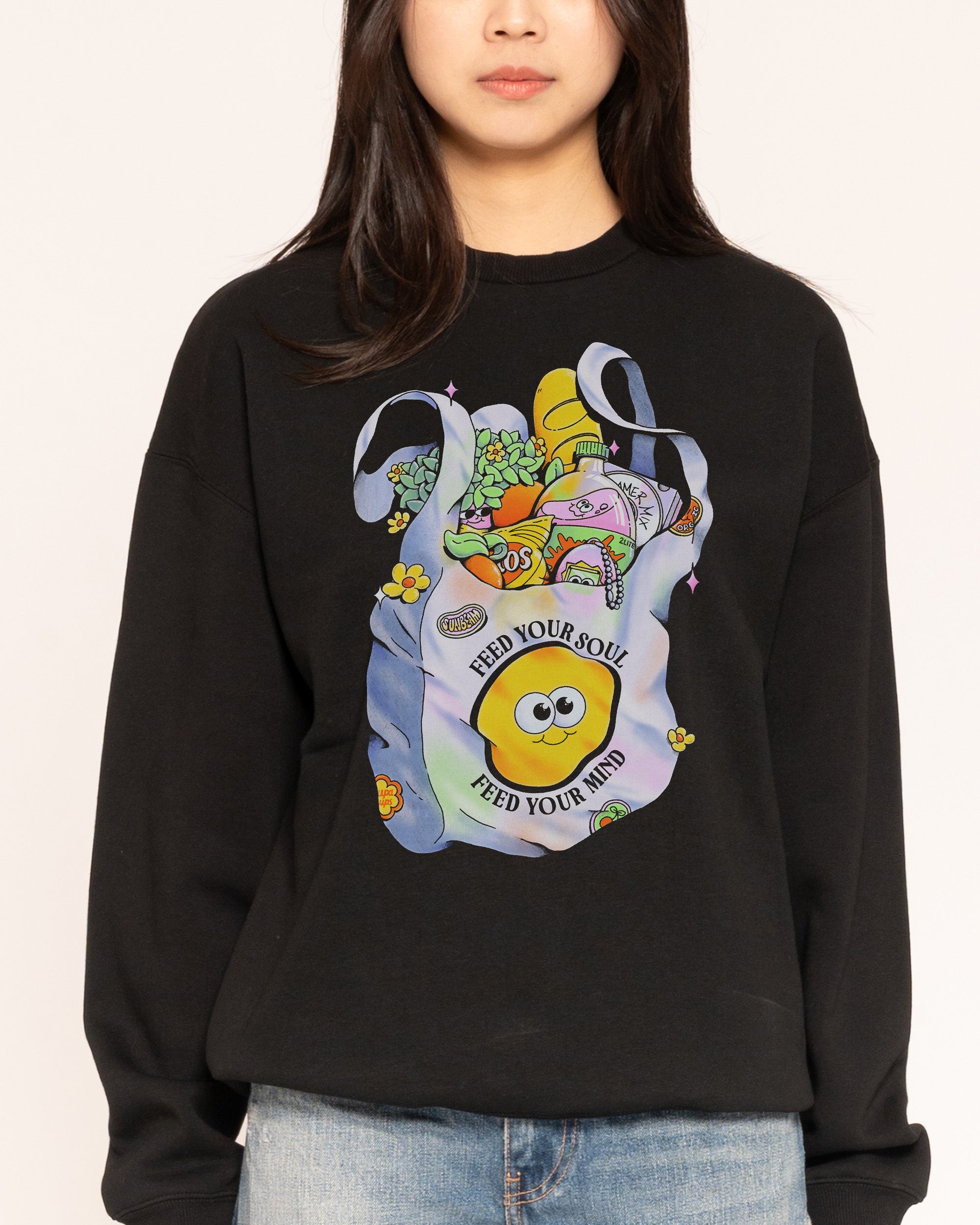 Feed Your Soul Black Sweatshirt