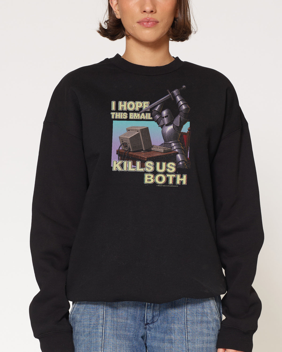 Killer Email Black Sweatshirt