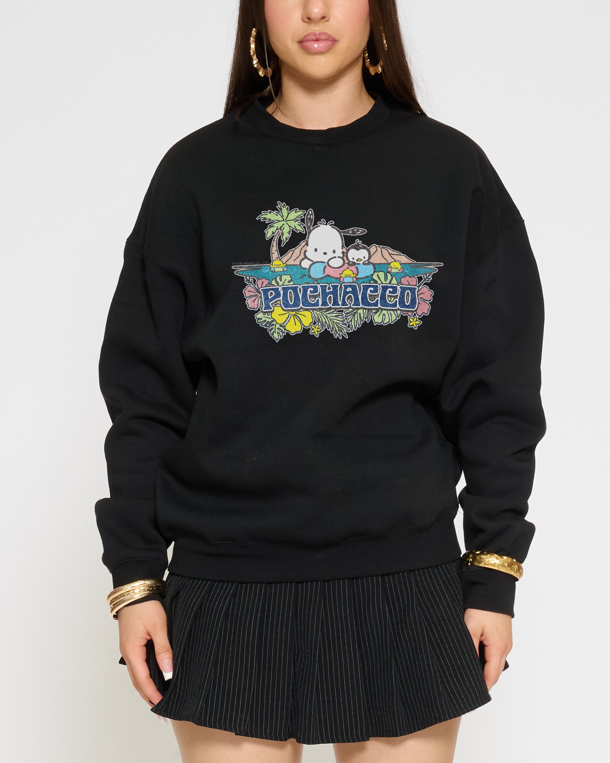 Pochacco Summer Friends Sweatshirt – view 3