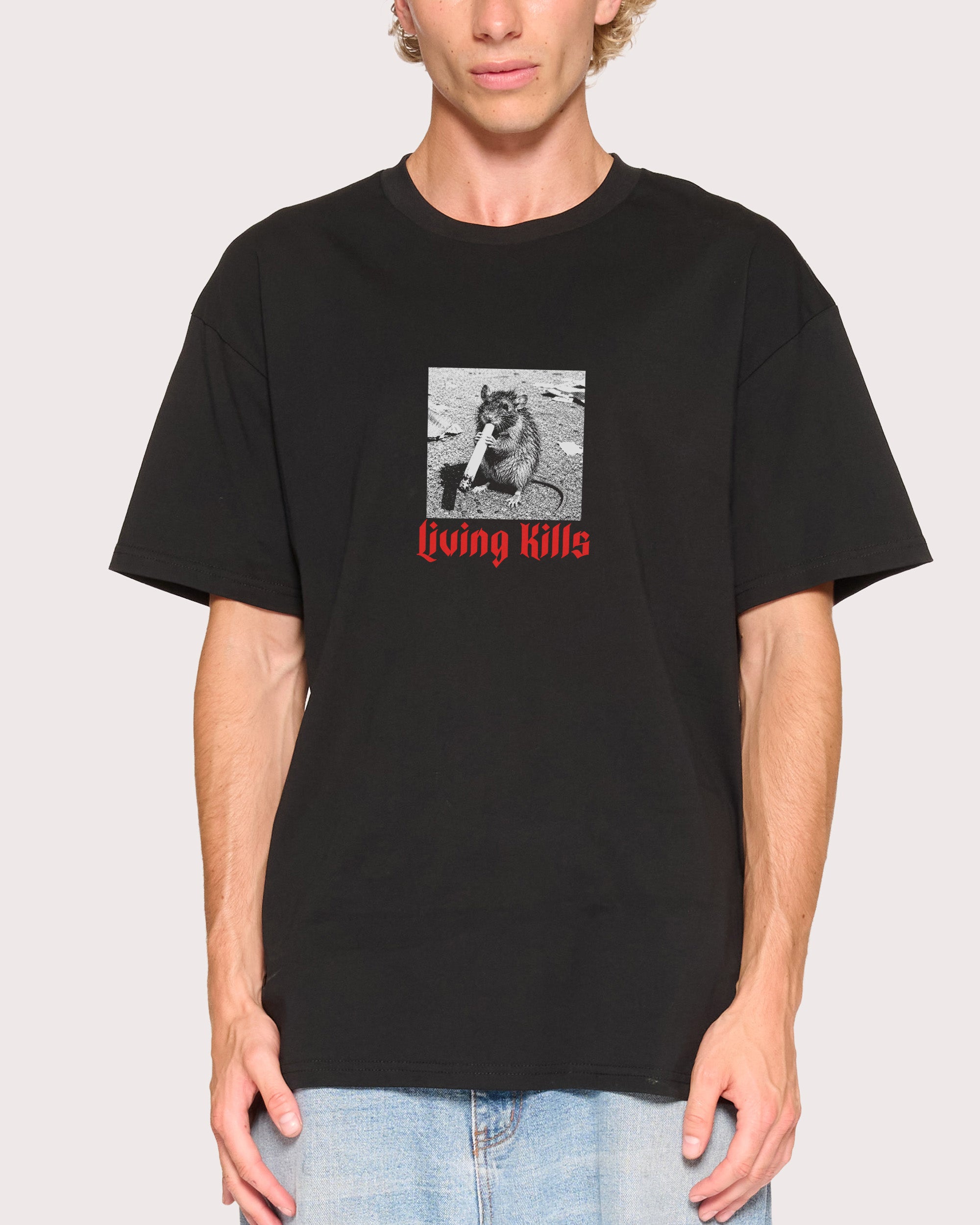 Living Kills Black T-Shirt