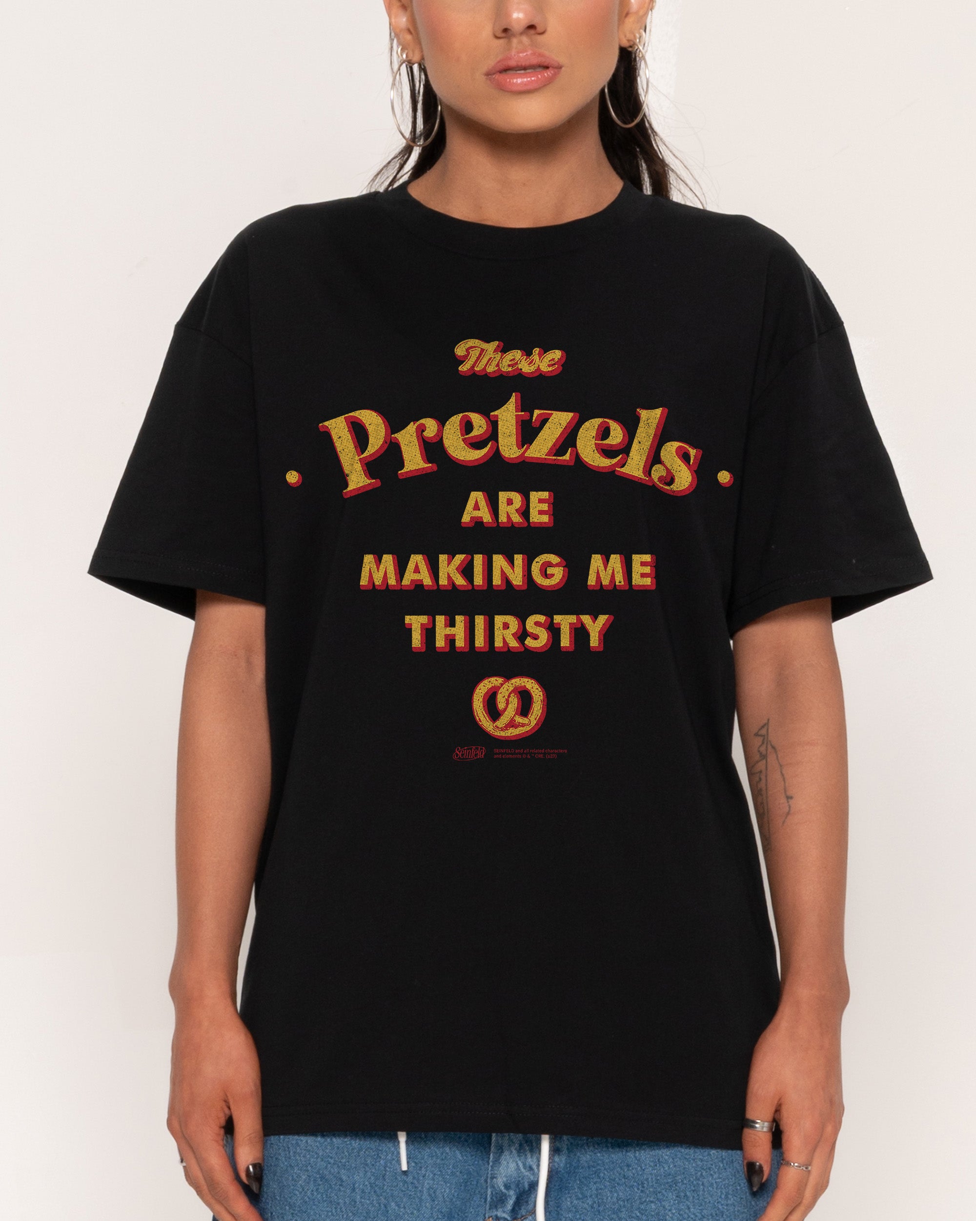 These Pretzels Are Making Me Thirsty T-Shirt – view 2