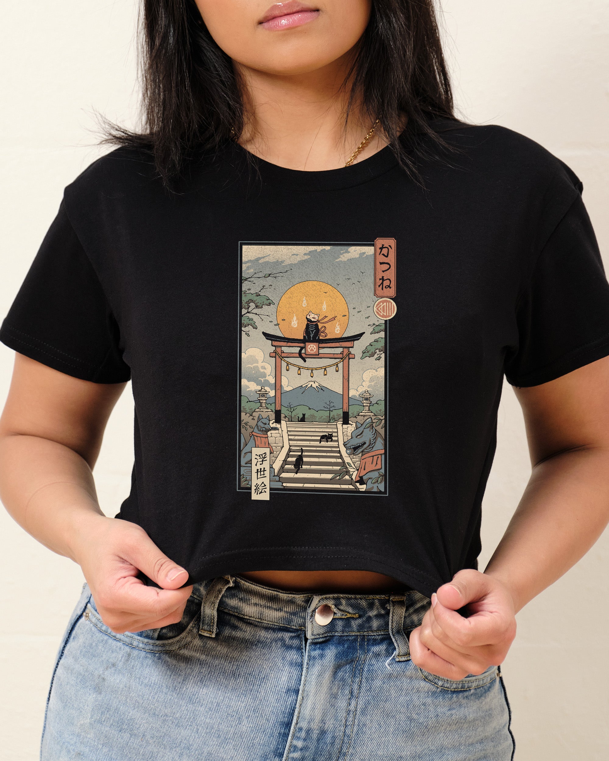 Catsune Inari Crop Tee Threadheads Australia Online