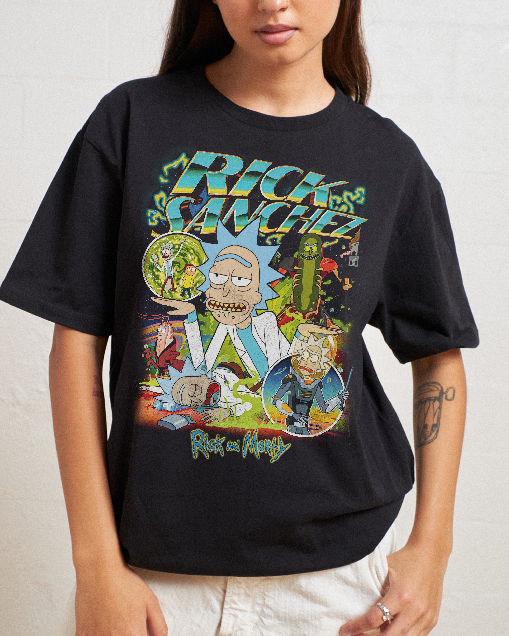 Rick Sanchez Vintage T-Shirt Australia Online