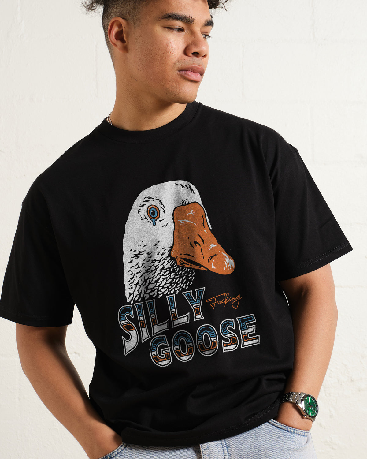 Silly Fkn Goose T-Shirt Australia Online
