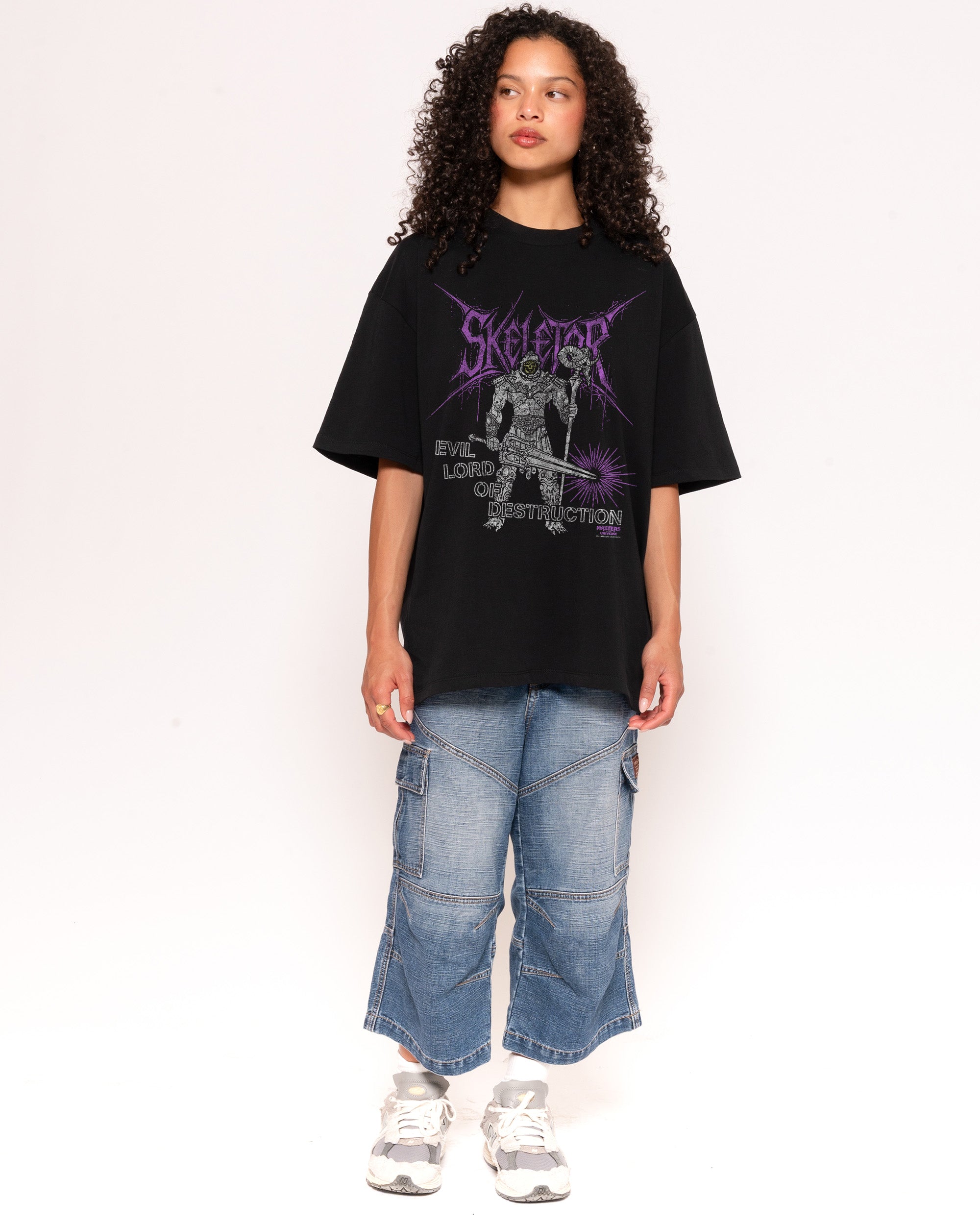 Lord of Destruction Black Oversized Tee