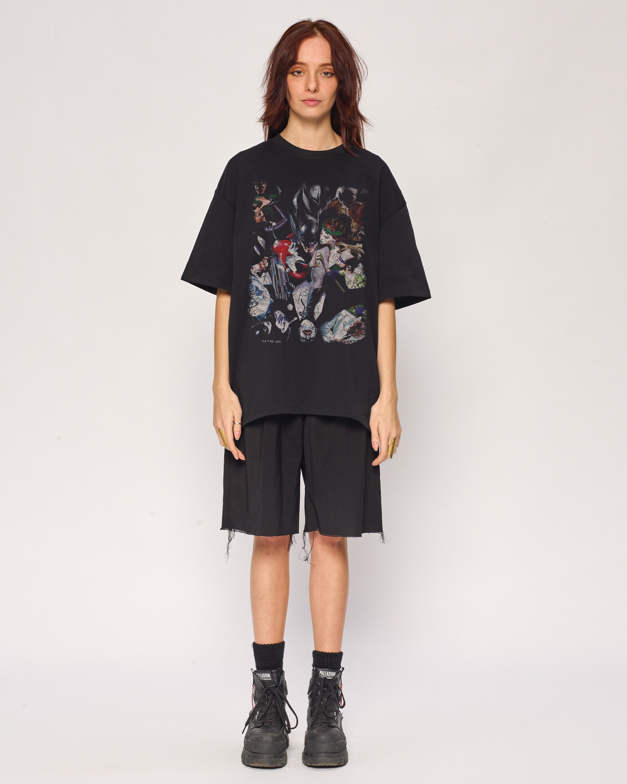 Batman Villains Compilation Oversized Tee