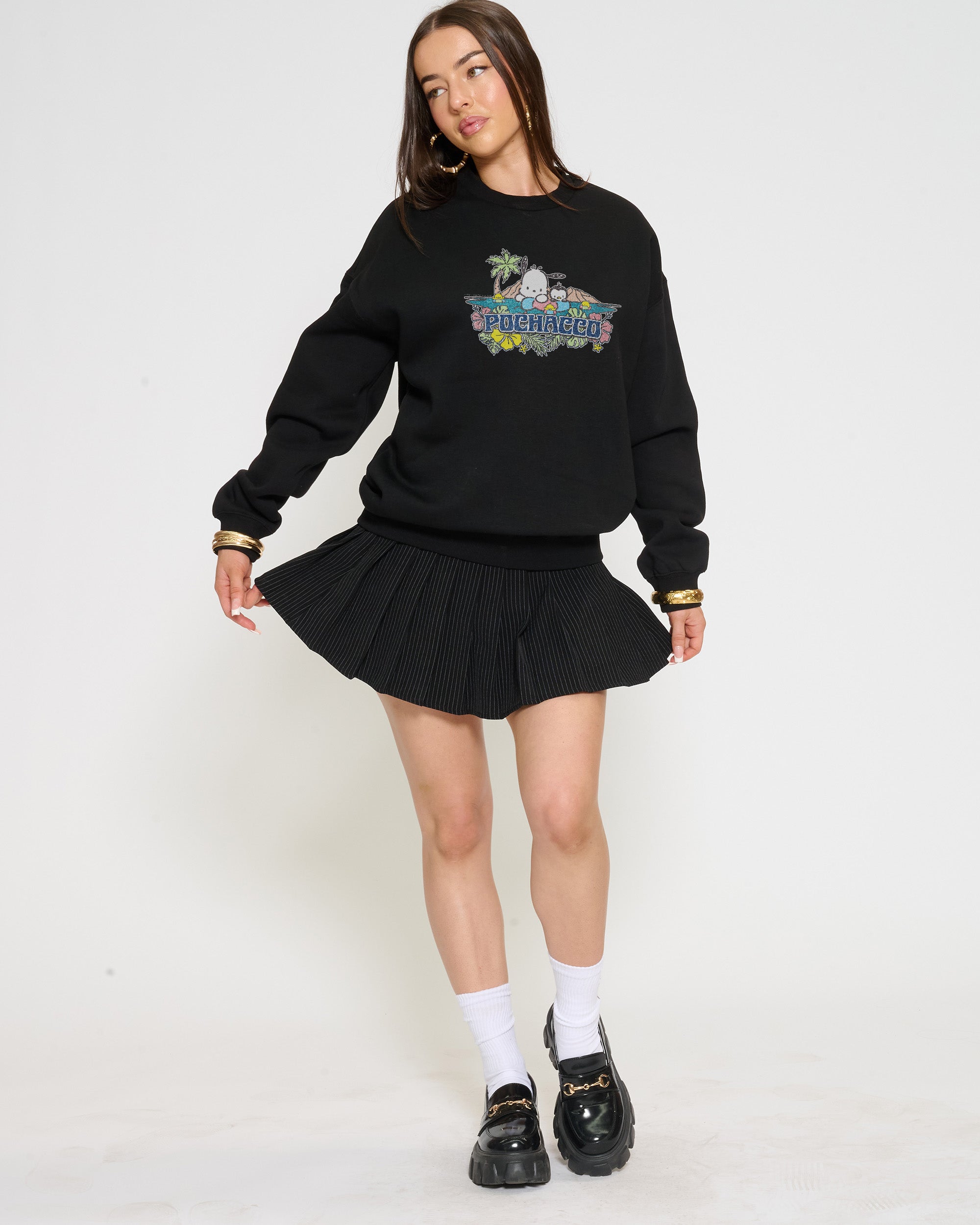 Pochacco Summer Friends Sweatshirt – view 4